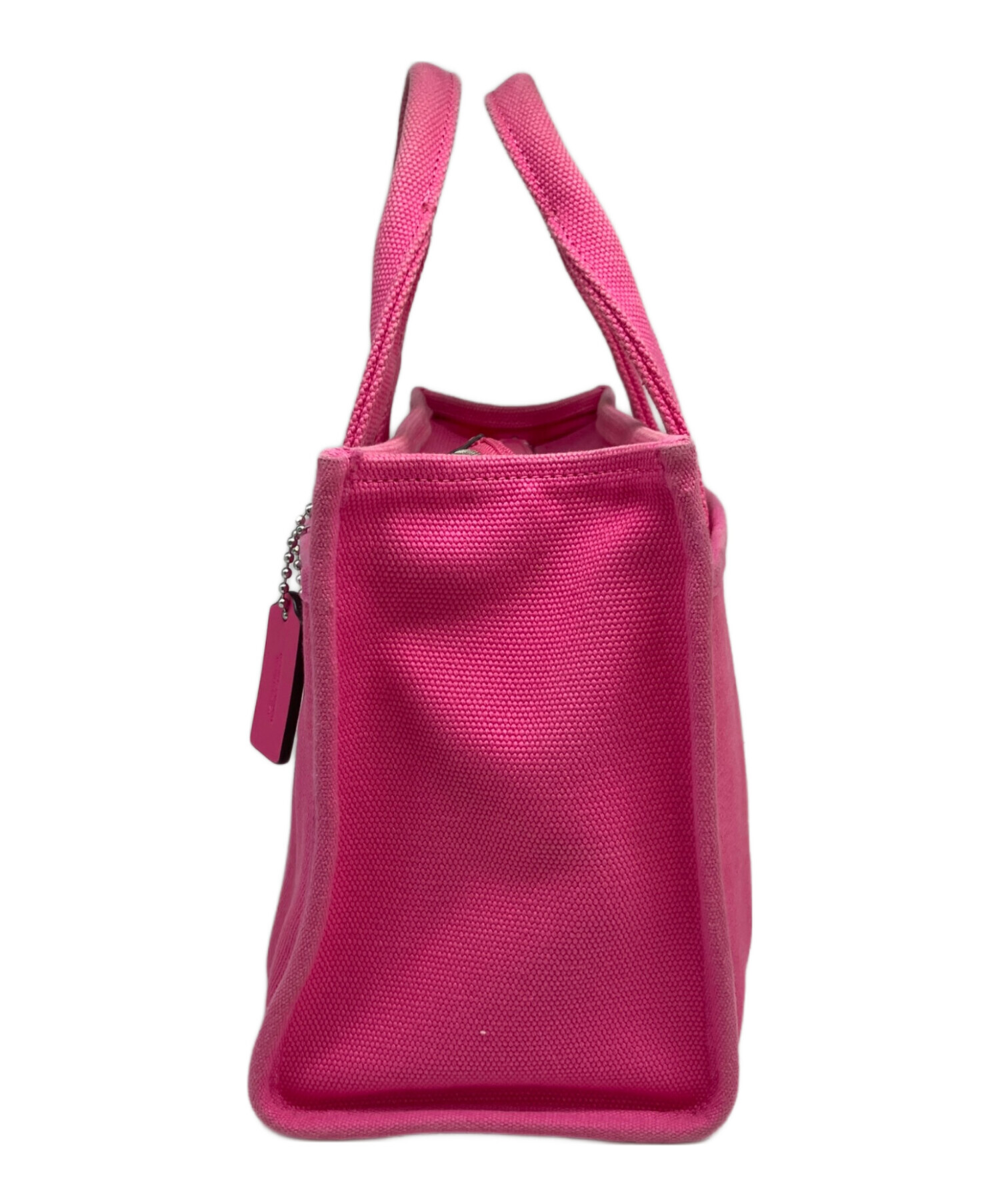 中古・古着通販】COACH (コーチ) トートバッグ ショッキングピンク