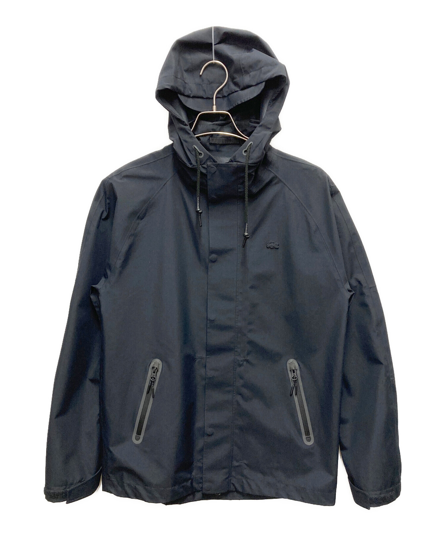 LACOSTE ラコステ ブルゾン（その他） M 黒 【古着】【中古】【送料無料】 中古・古着通販】LACOSTE (ラコステ) モダンファンクショナルレトロ