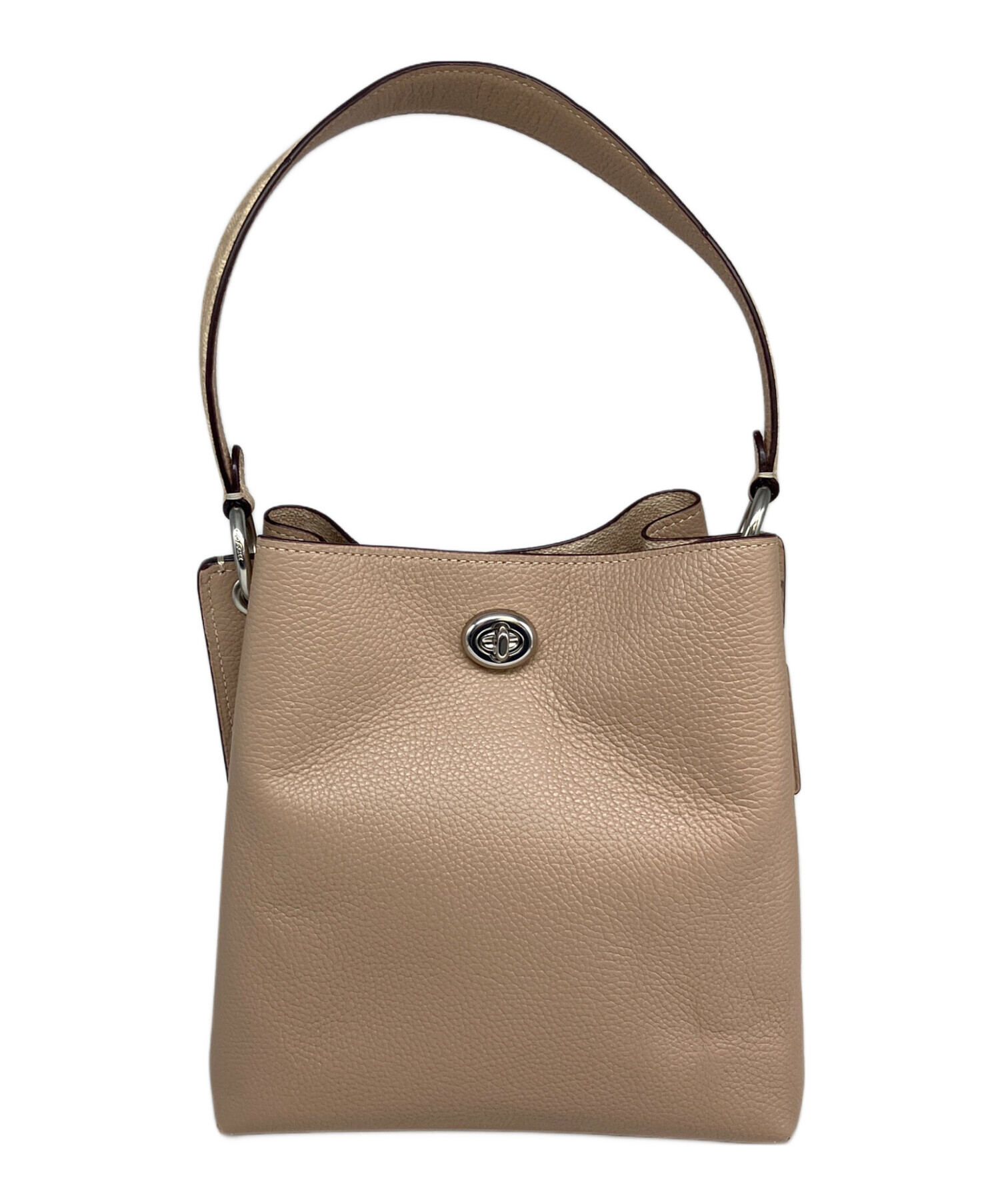 中古・古着通販】COACH (コーチ) 2WAYショルダーバッグ ベージュ