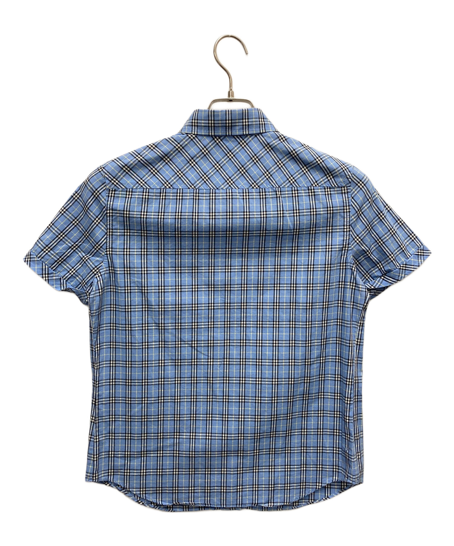 BURBERRY BLUE LABEL 半袖 シャツ ブラウス 38 中古・古着通販】BURBERRY BLUE LABEL (バーバリー ブルー レーベル