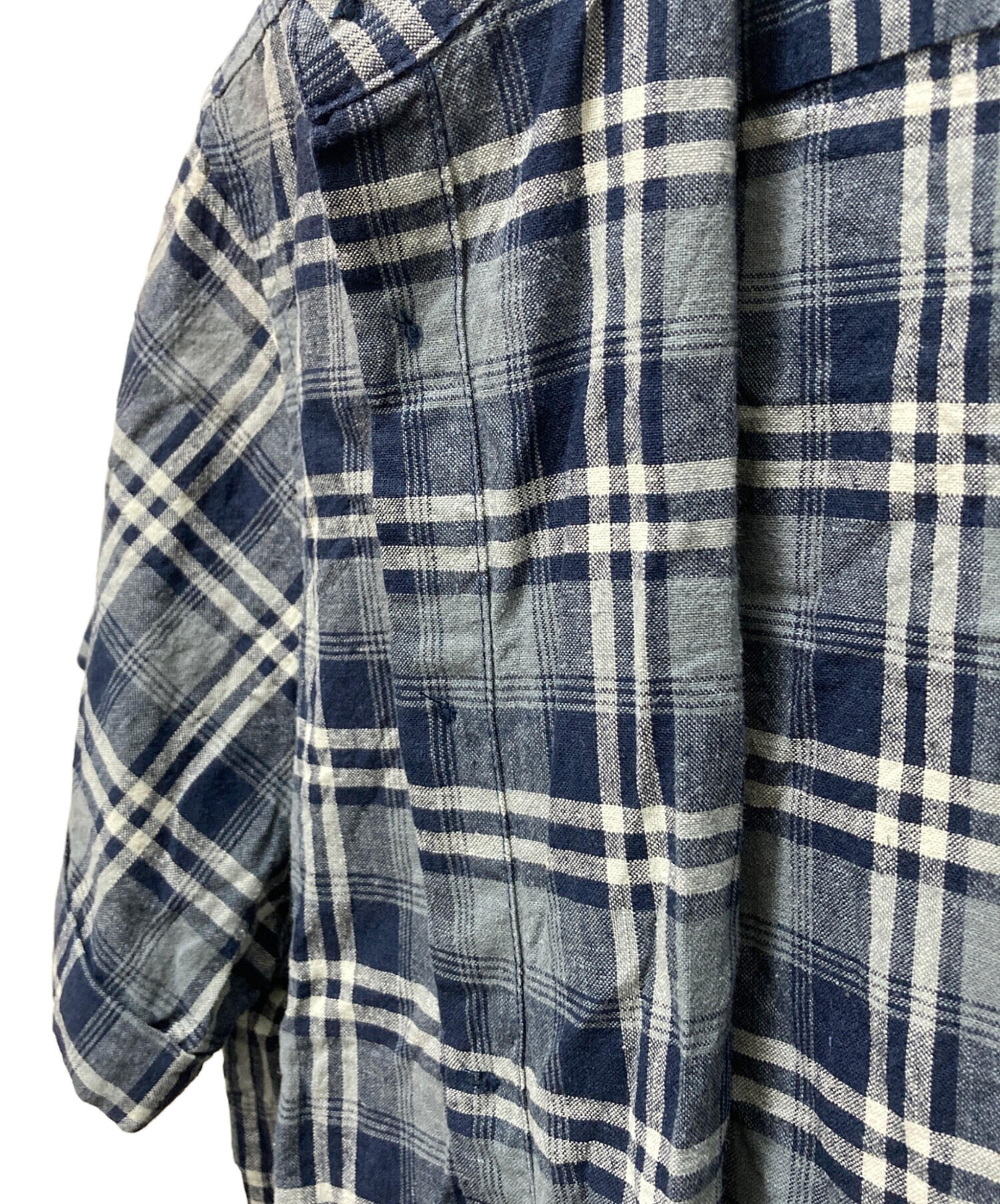 中古・古着通販】MAMMUT (マムート) 半袖シャツ ネイビー サイズ:SIZE