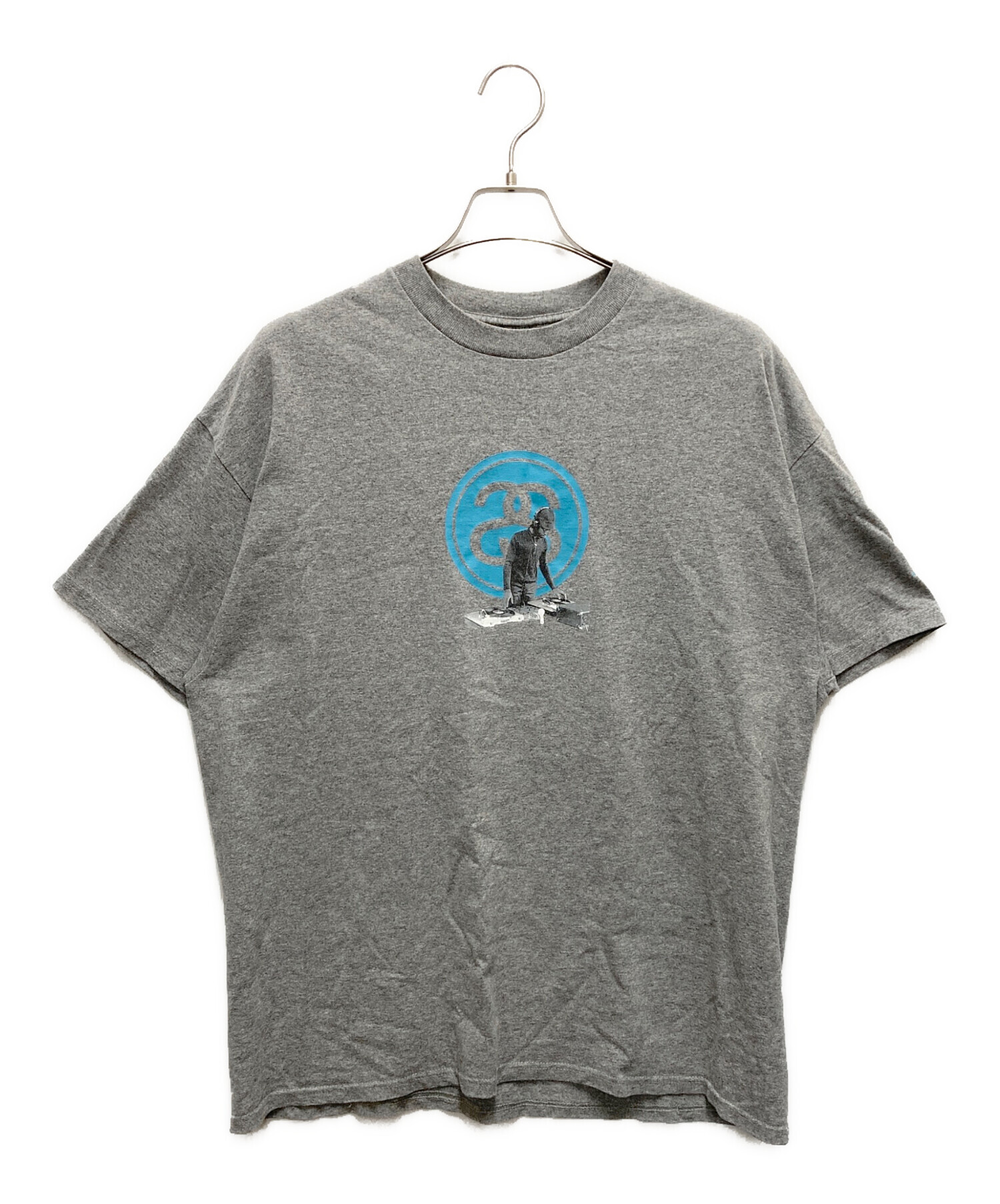 中古・古着通販】stussy (ステューシー) 半袖カットソー グレー サイズ