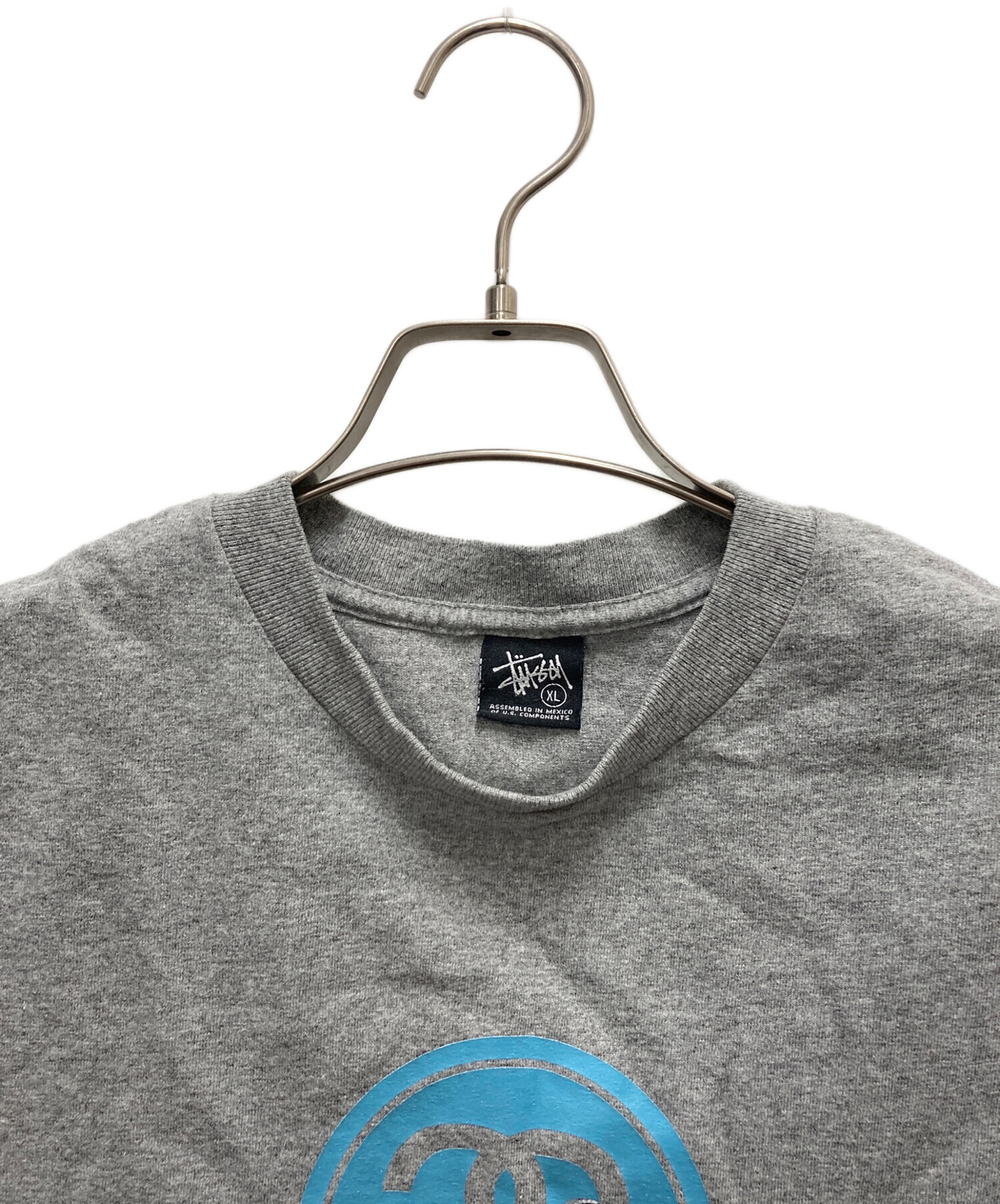 中古・古着通販】stussy (ステューシー) 半袖カットソー グレー サイズ