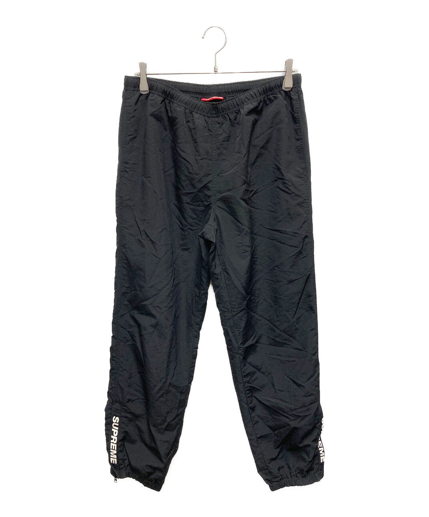 supreme シュプリーム　ナイロンパンツ　ブラック　正規品 中古・古着通販】SUPREME (シュプリーム) ナイロンパンツ ブラック