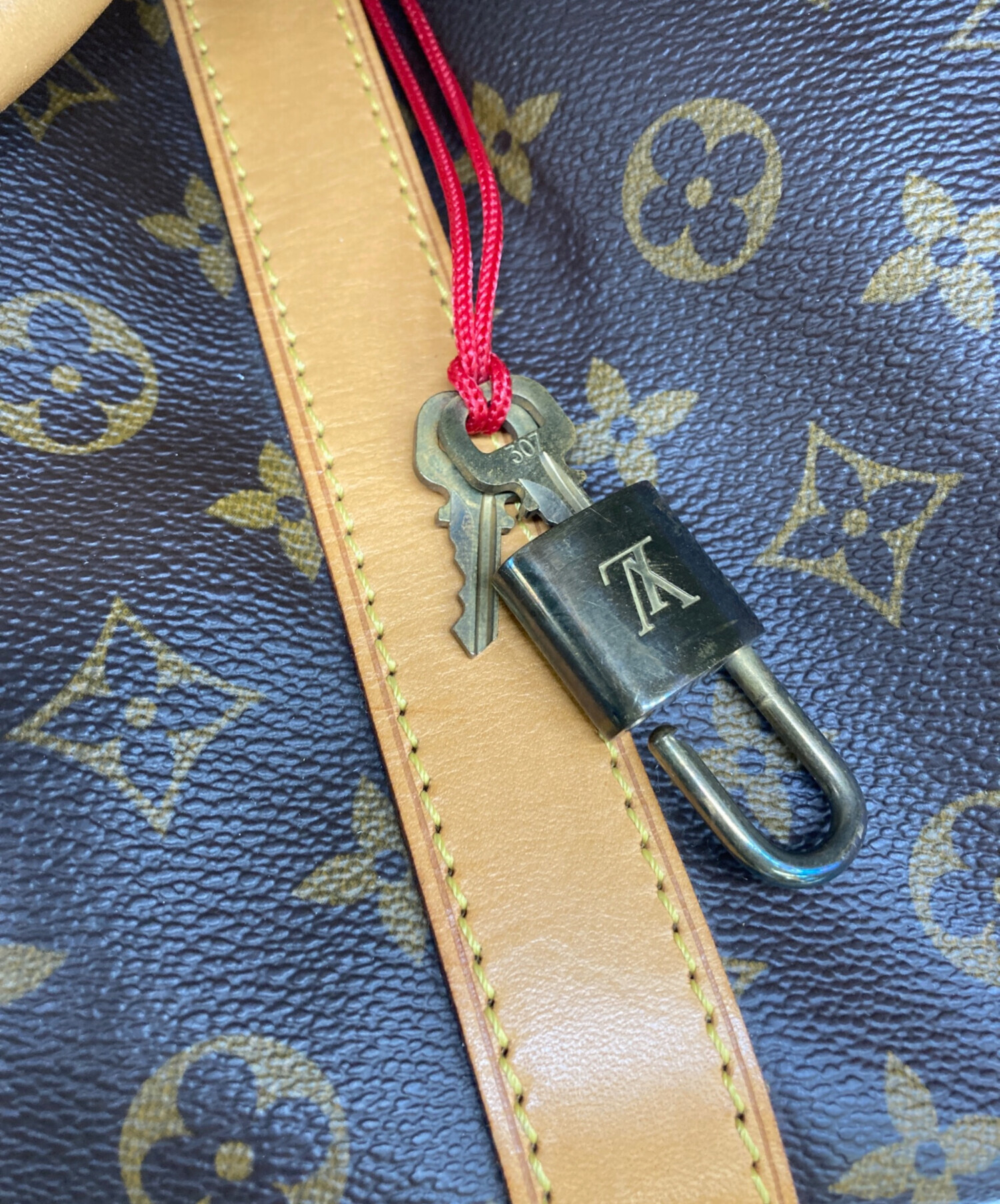 中古・古着通販】LOUIS VUITTON (ルイ ヴィトン) トラベルバッグ