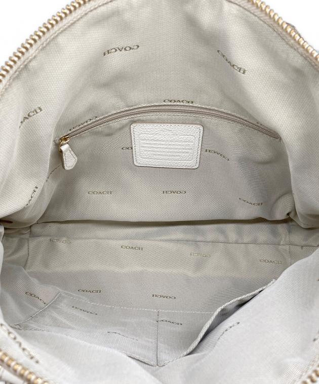 中古・古着通販】COACH (コーチ) 2WAYショルダーバッグ ホワイト