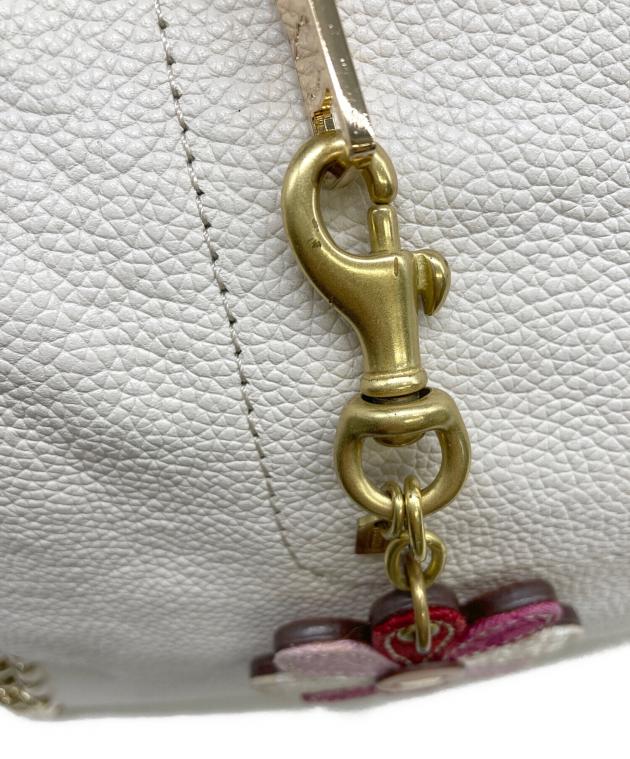 中古・古着通販】COACH (コーチ) 2WAYショルダーバッグ ホワイト
