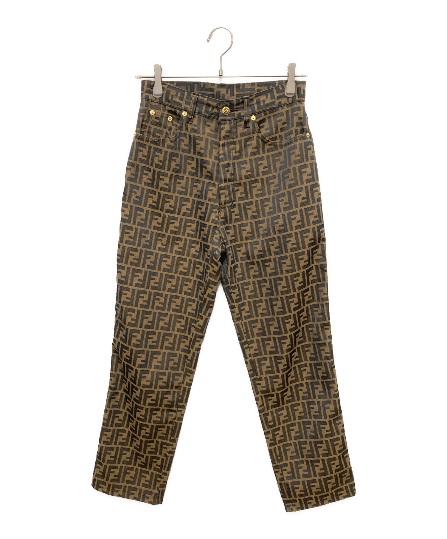 中古・古着通販】FENDI JEANS (フェンディ ジーンズ) ズッカ柄