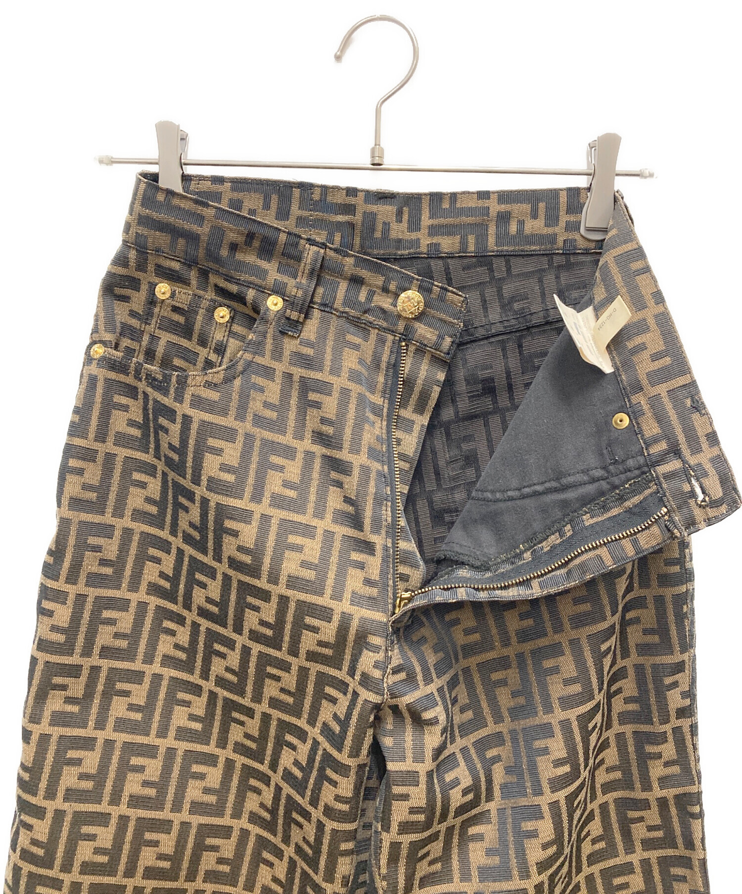 中古・古着通販】FENDI JEANS (フェンディ ジーンズ) ズッカ柄