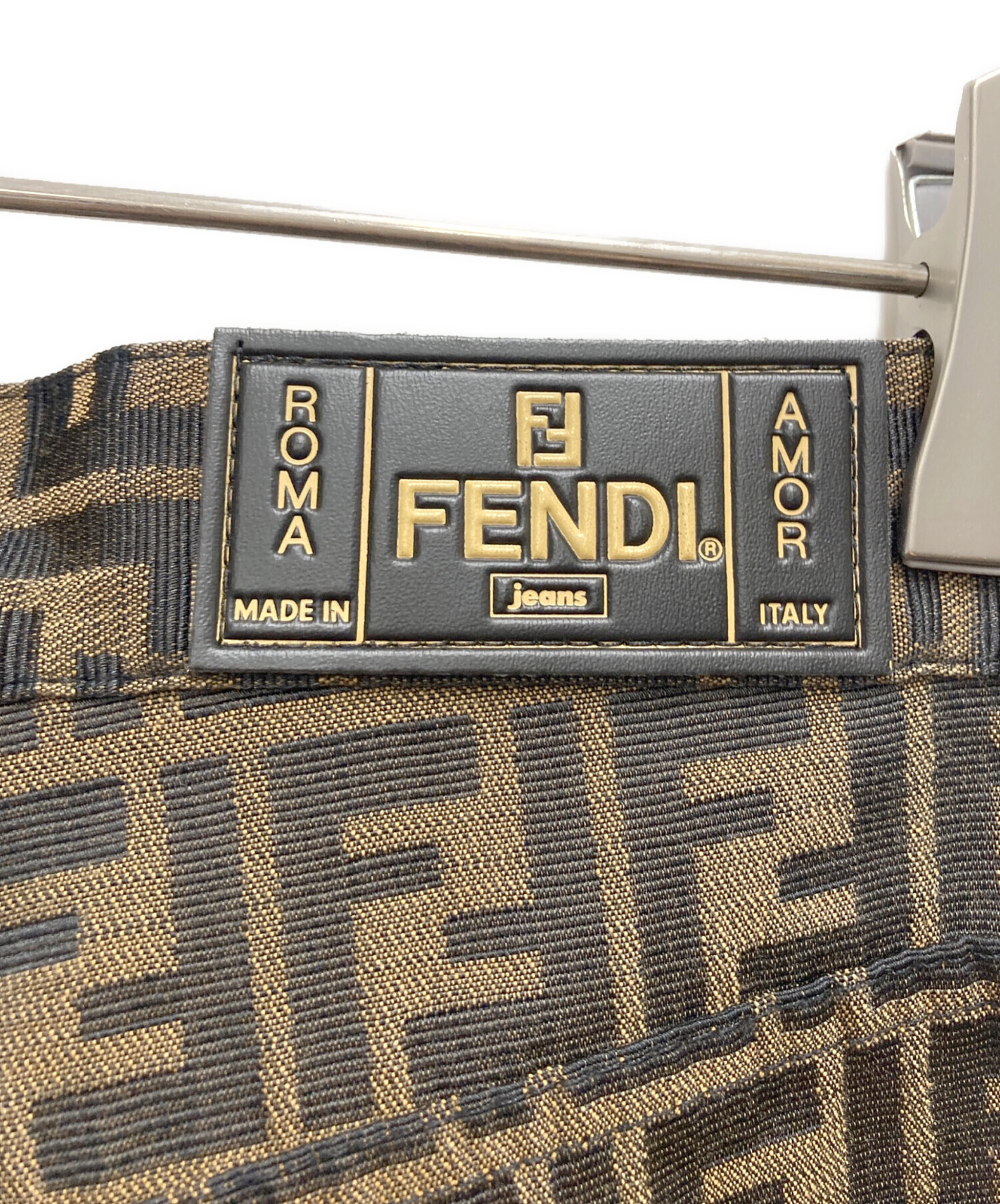中古・古着通販】FENDI JEANS (フェンディ ジーンズ) ズッカ柄