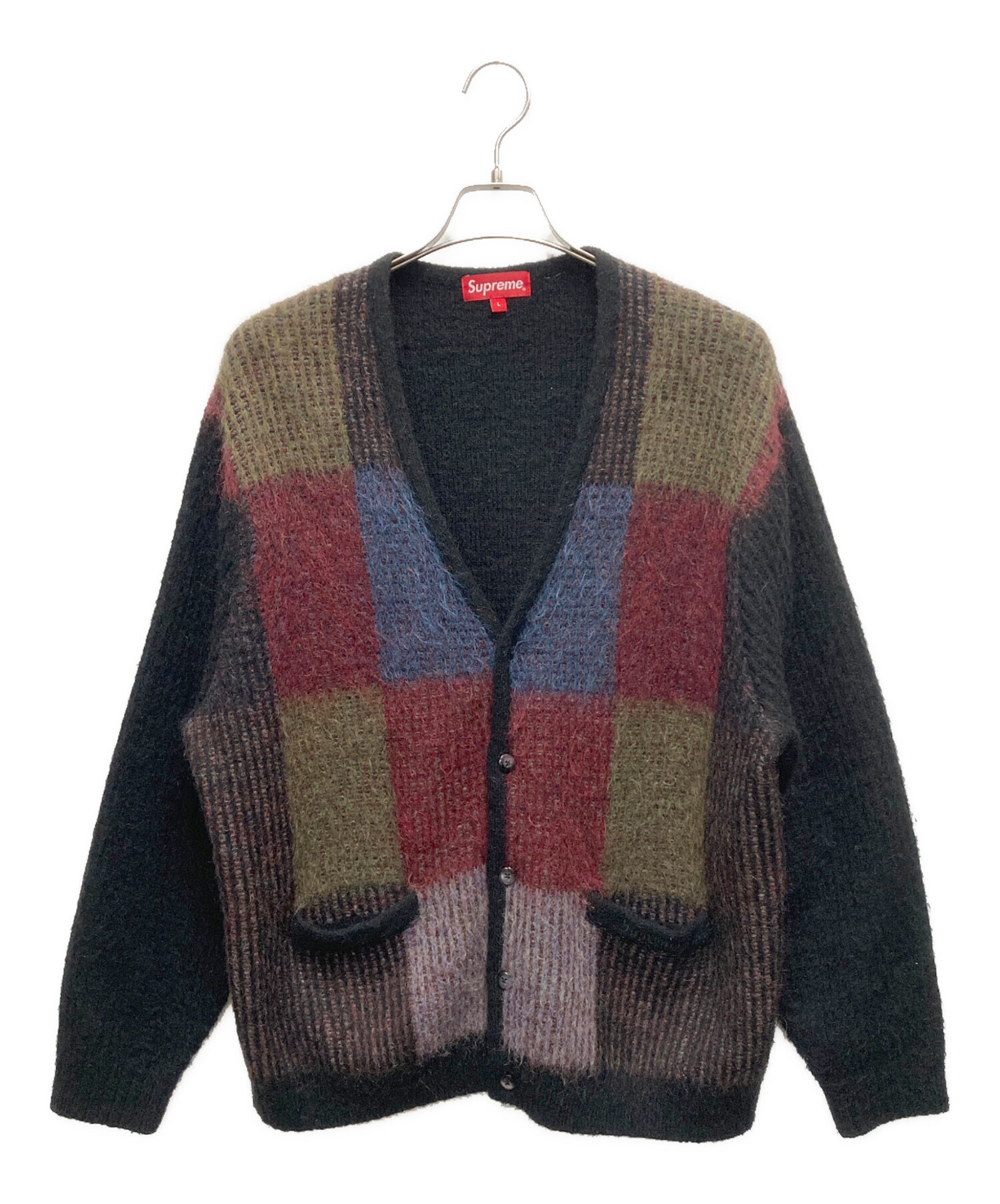 中古・古着通販】SUPREME (シュプリーム) 厚手カーディガン ブラック