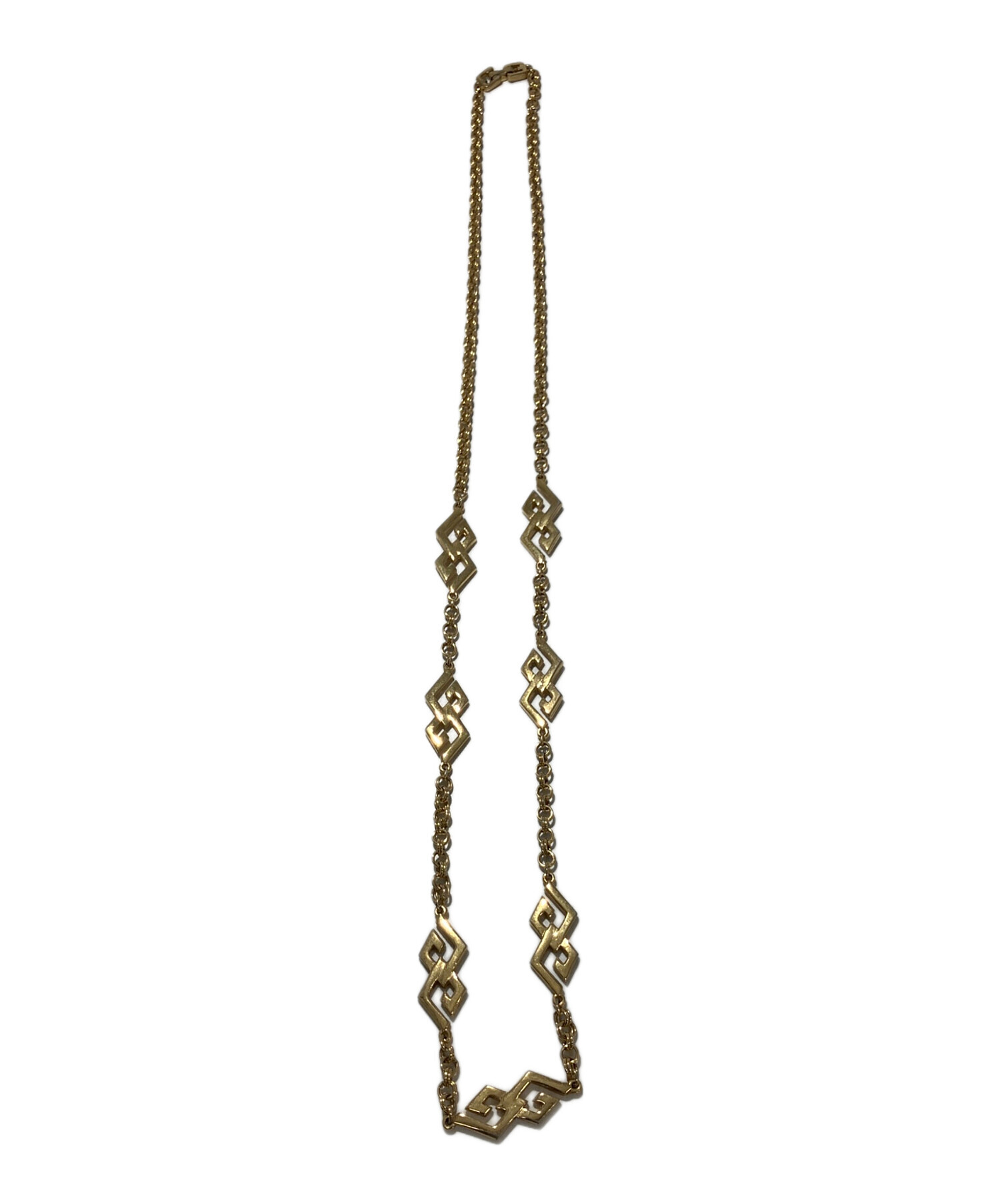 【美品】GIVENCHY ジバンシィ ネックレス ゴールド 中古・古着通販】GIVENCHY (ジバンシィ) ネックレス ゴールド