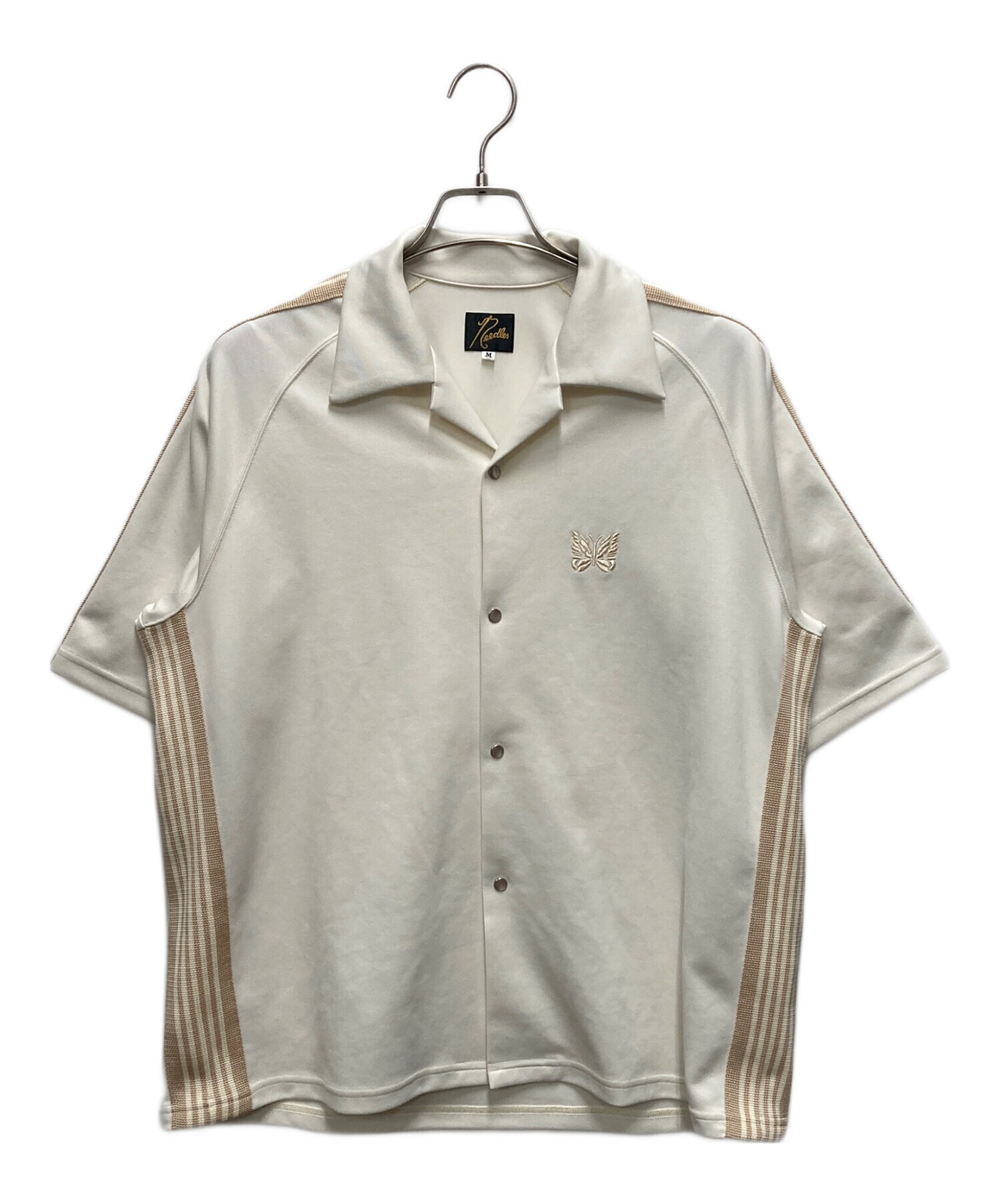 ニードルズ 23SS/長袖Tシャツ/ポリエステル/ベージュ/XS 中古・古着通販】Needles (ニードルズ) 半袖シャツ SX1545 ベージュ