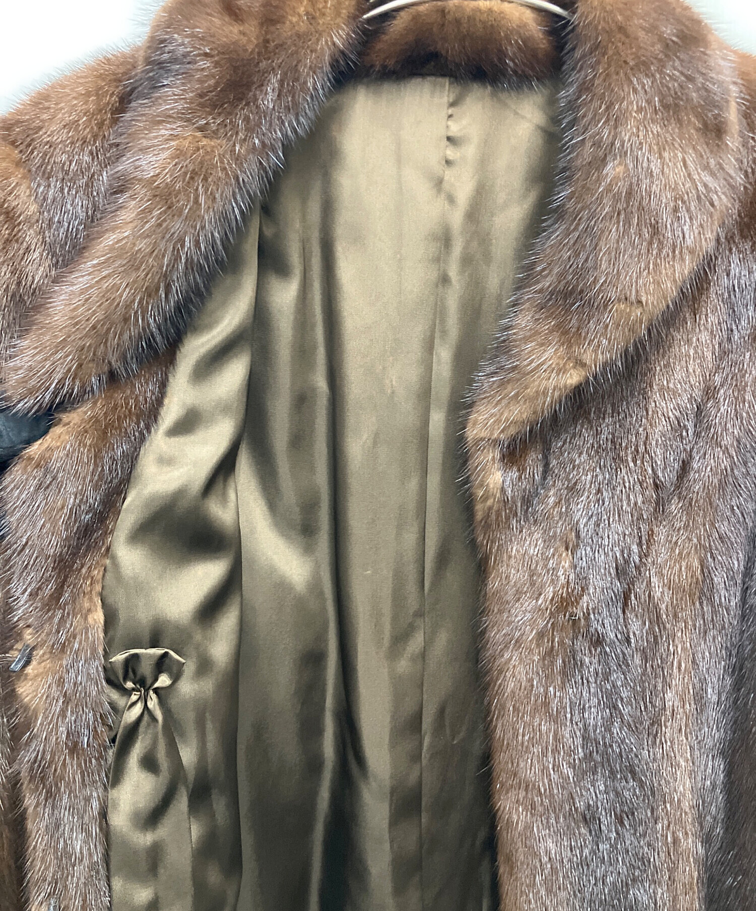 中古・古着通販】SAGA MINK (サガミンク) ミンクコート ブラウン