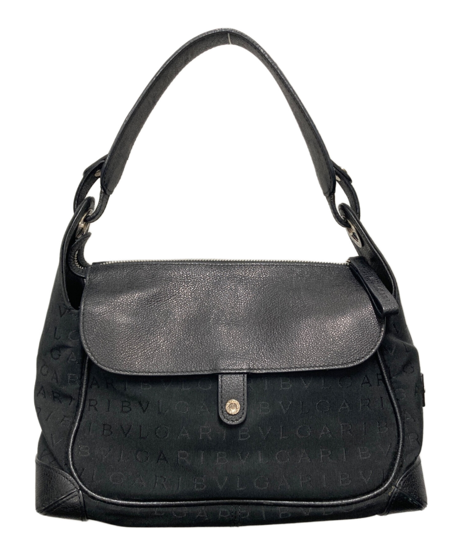 中古・古着通販】BVLGARI (ブルガリ) ハンドバッグ ブラック｜ブランド 