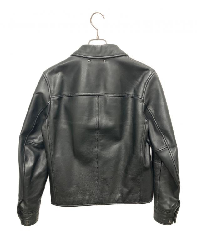まーさん様。COACH/ブラックシングルライダースジャケット 中古・古着通販】COACH (コーチ) シングルライダースジャケット F85841