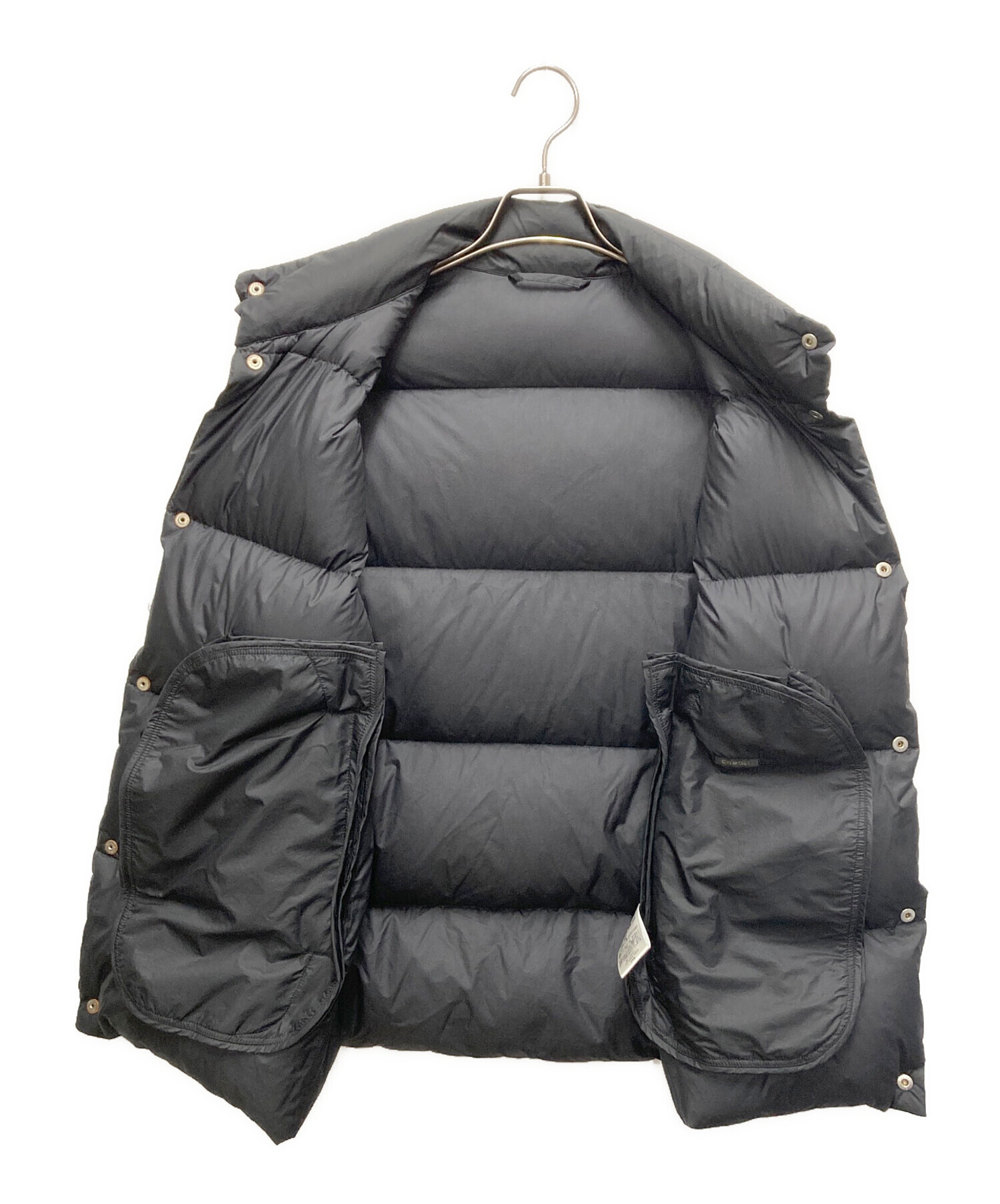 Comoli コモリ Down Vest ダウンベスト 3 中古・古着通販】COMOLI (コモリ) ダウンベスト ブラック サイズ:SIZE