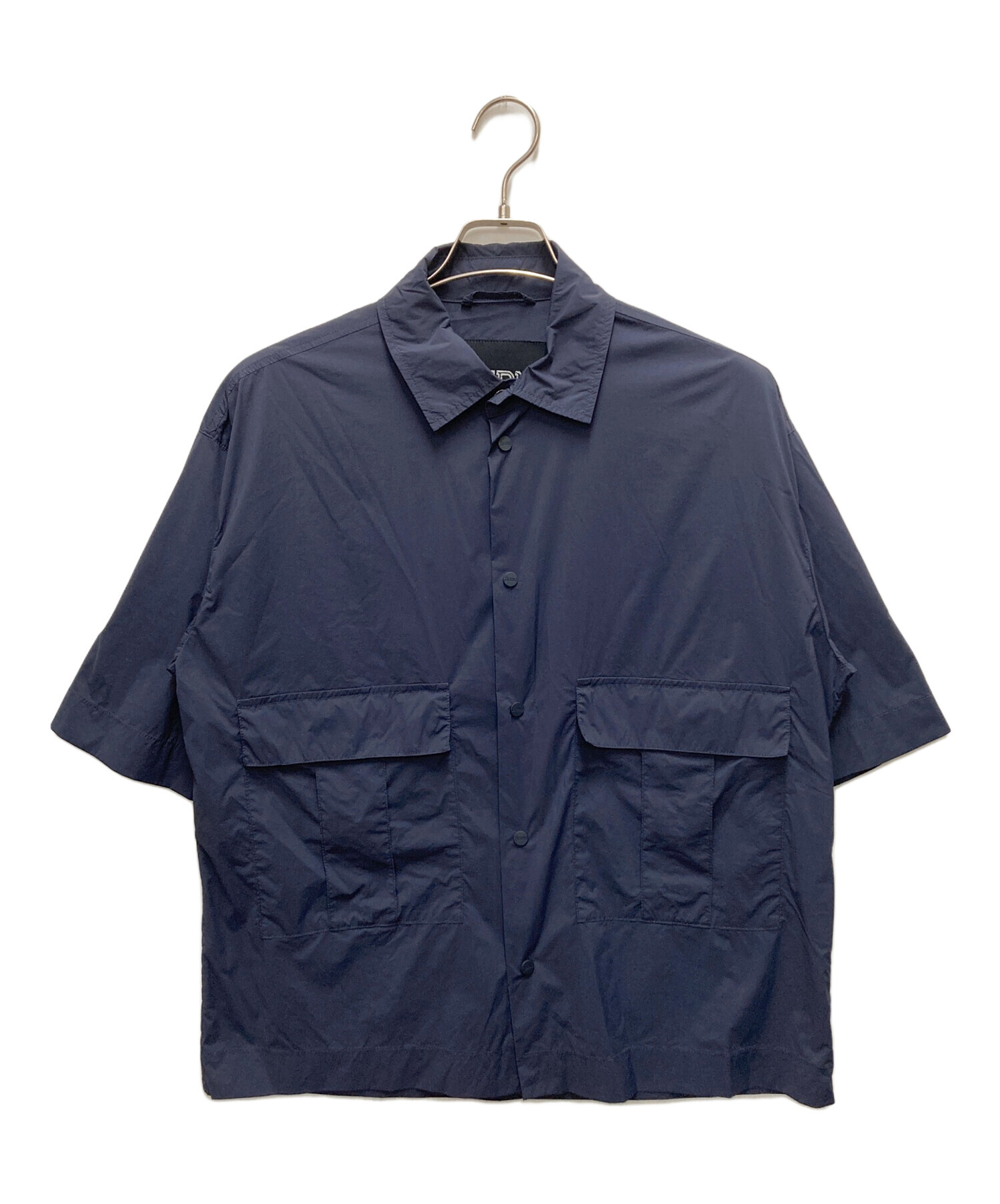 中古・古着通販】HERNO (ヘルノ) 半袖シャツ ネイビー サイズ:サイズ