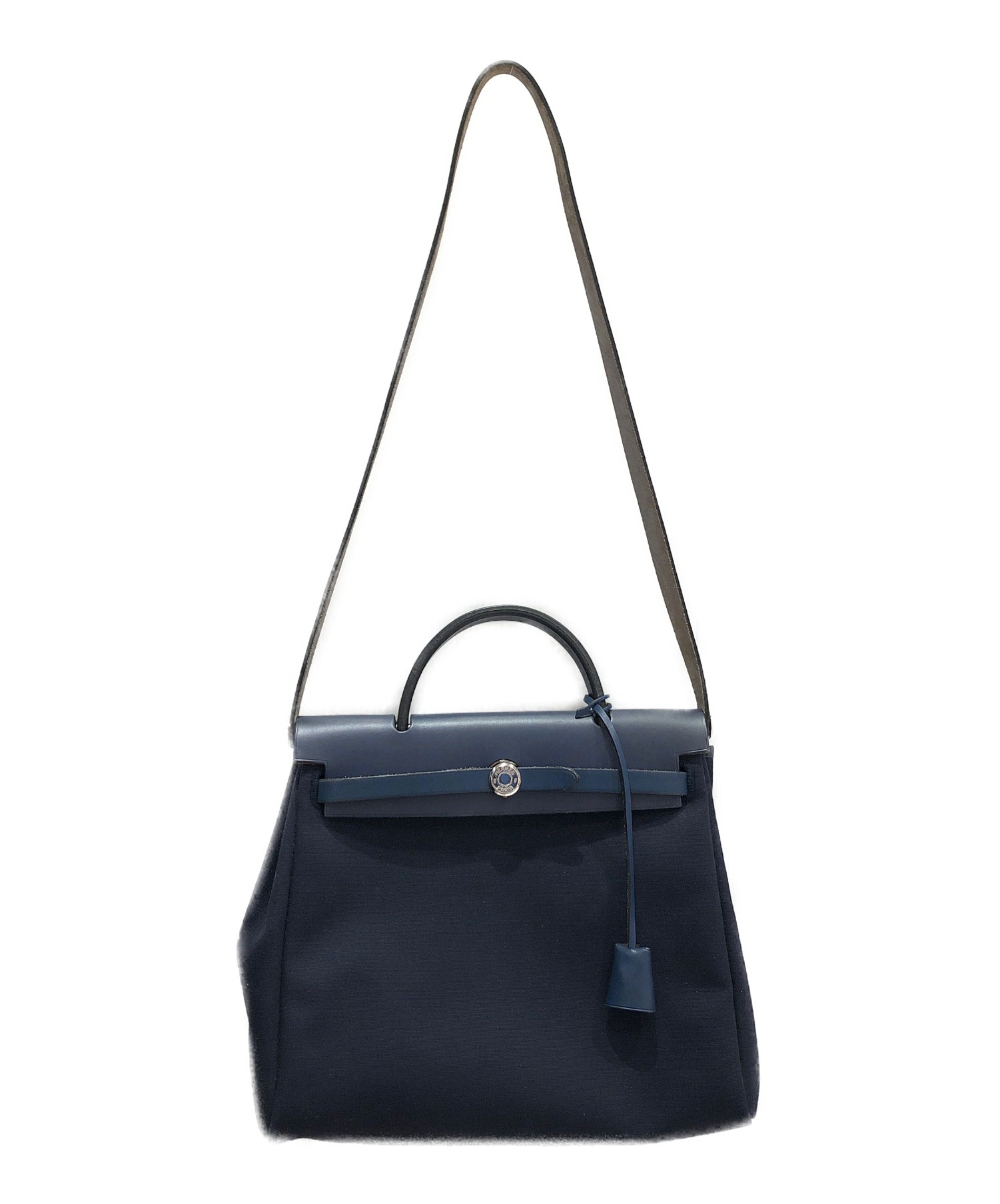 中古・古着通販】HERMES (エルメス) エールバッグPM ネイビー サイズ