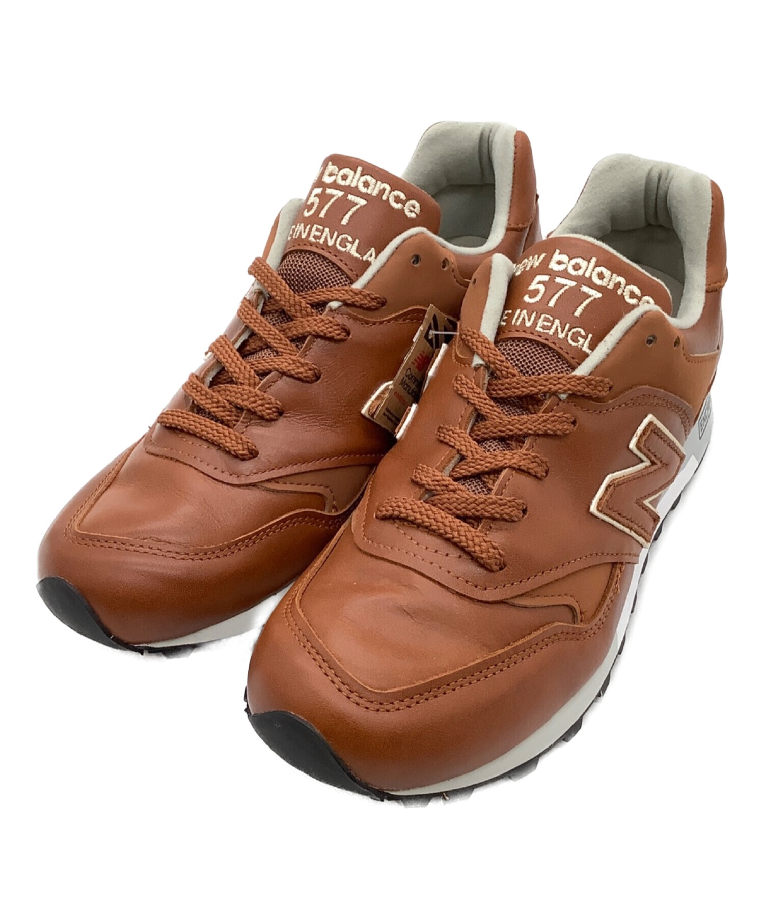 New Balance 920 スニーカー ブラウン 中古・古着通販】NEW BALANCE (ニューバランス) レザー