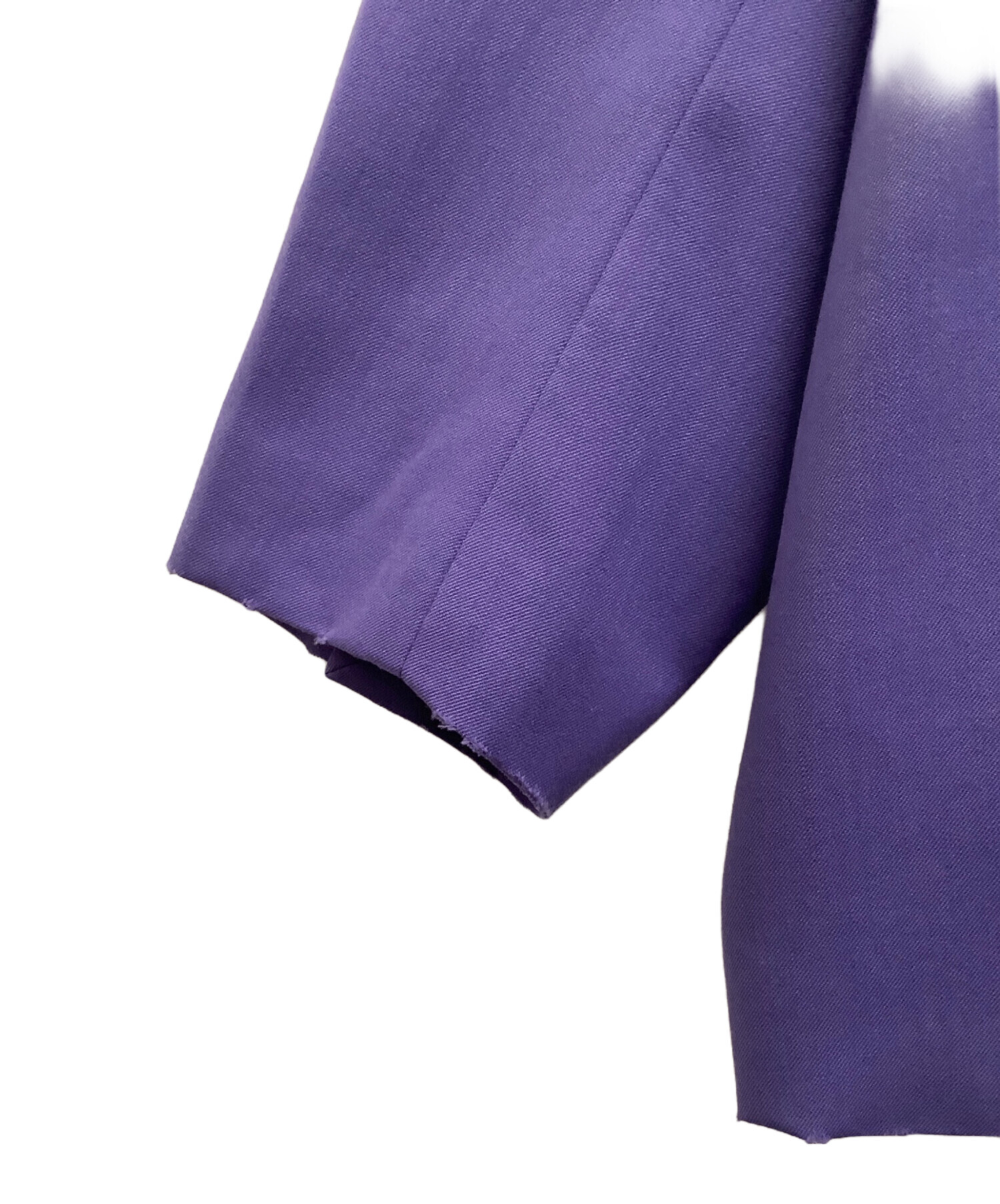 【新品未使用✨️】ジョルジオアルマーニ ノーカラージャケット 定価17万 紫4L 中古・古着通販】sean nish (ショーンニッシュ) 1Bテーラード