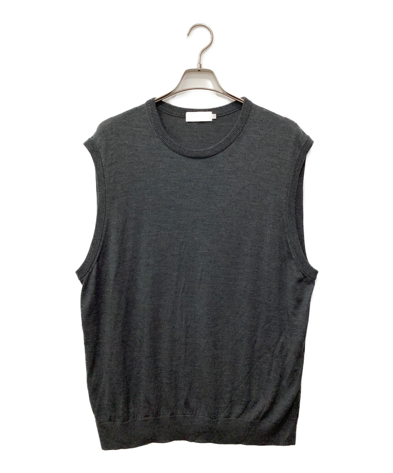 中古・古着通販】Graphpaper (グラフペーパー) HIGH GAUGE KNIT VEST 