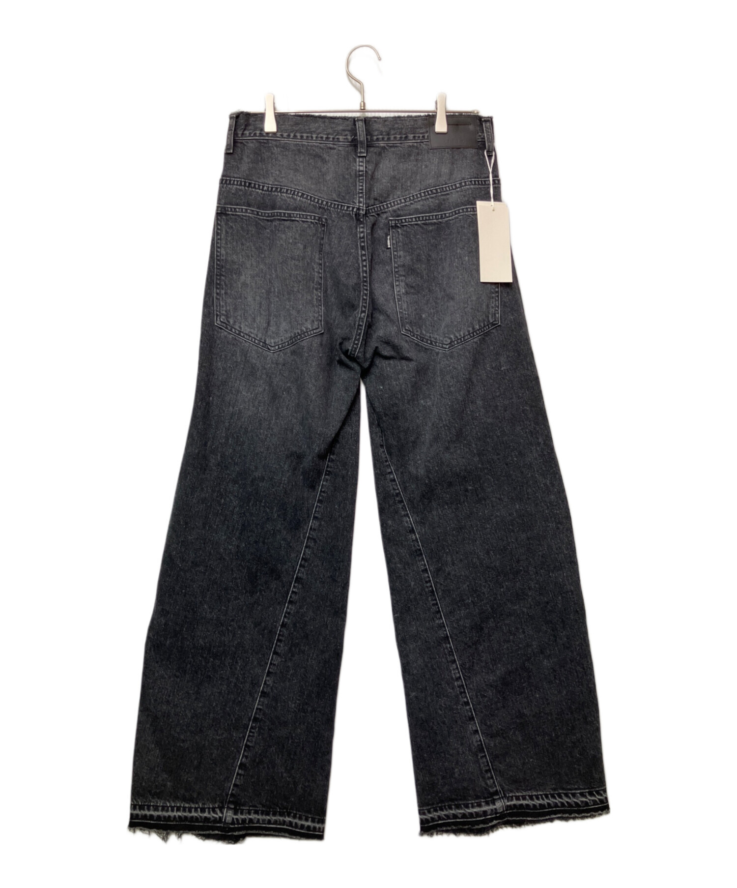 中古・古着通販】Jieda (ジエダ) 3D BAGGY DENIM ブラック サイズ:M 未
