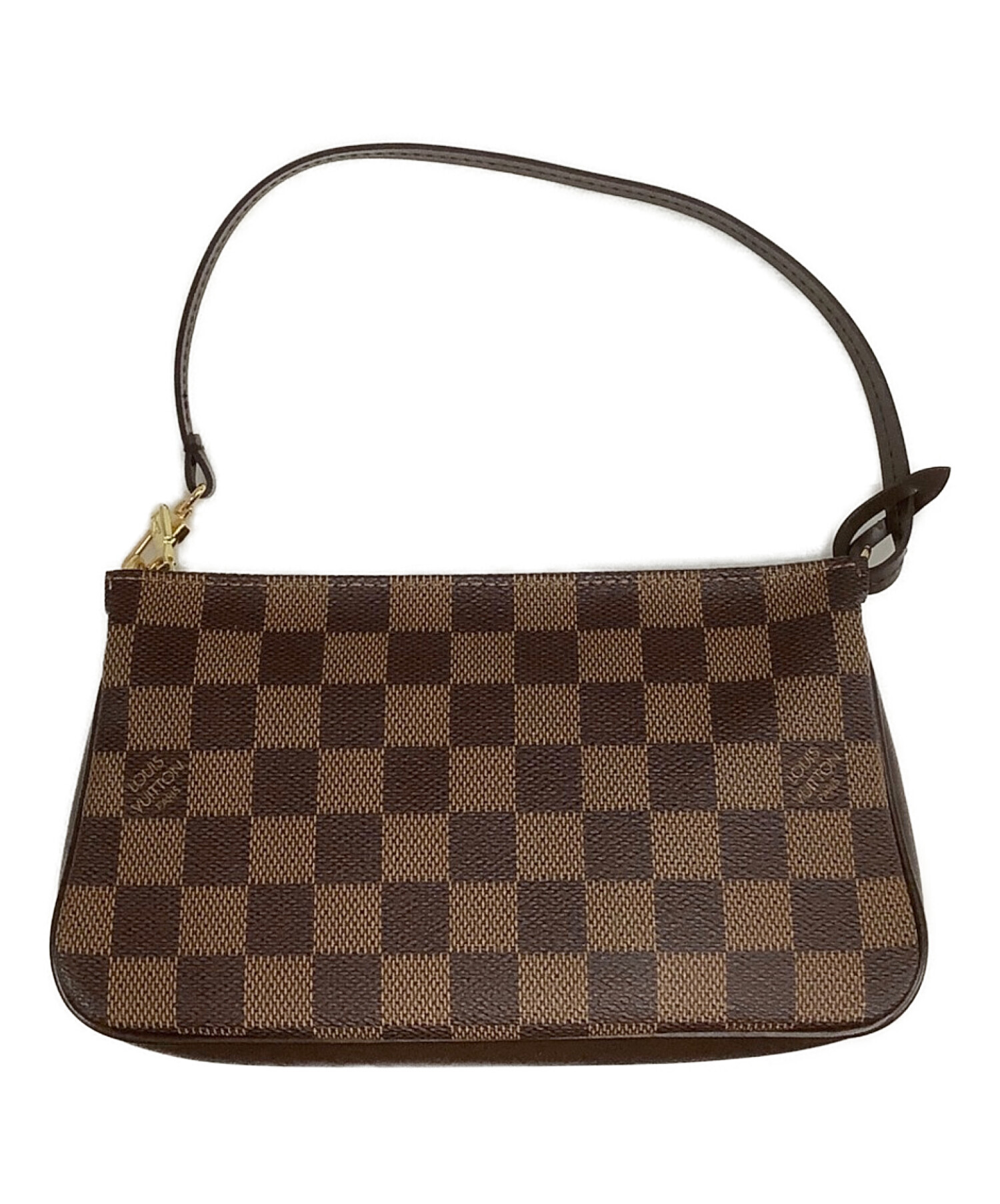 LOUIS VUITTON ナヴォナ アクセソワール ダミエ 中古・古着通販】LOUIS VUITTON (ルイ ヴィトン) ダミエ ポシェット