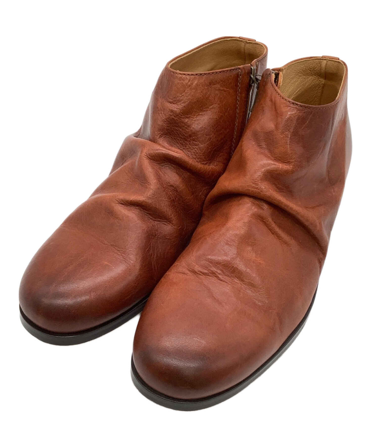 中古・古着通販】PADRONE (パドローネ) ショートサイドジップブーツ 