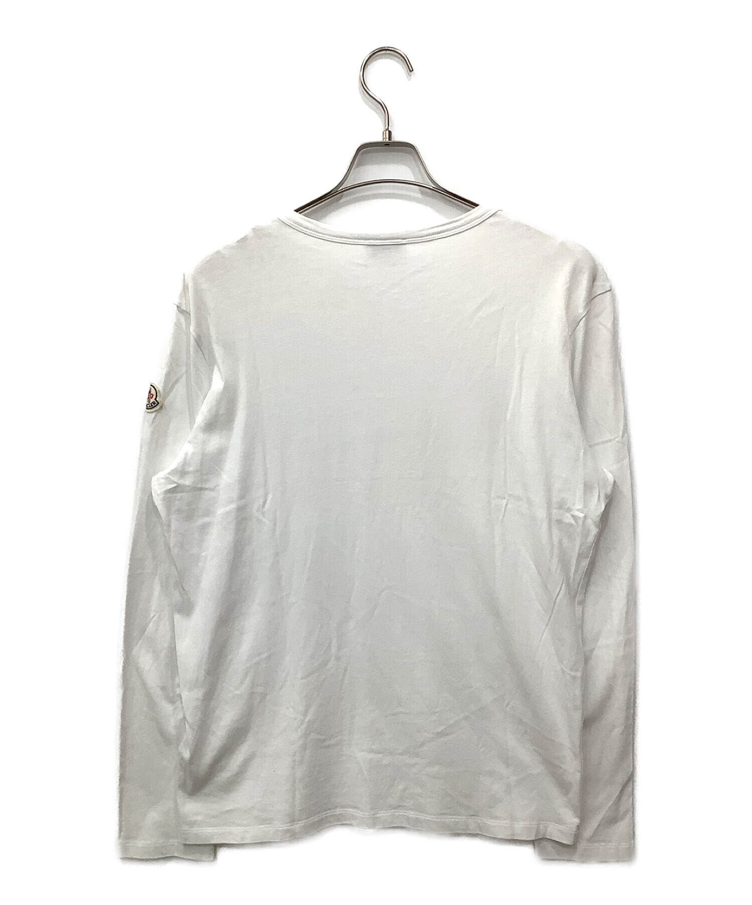 中古・古着通販】MONCLER (モンクレール) 長袖カットソー ホワイト