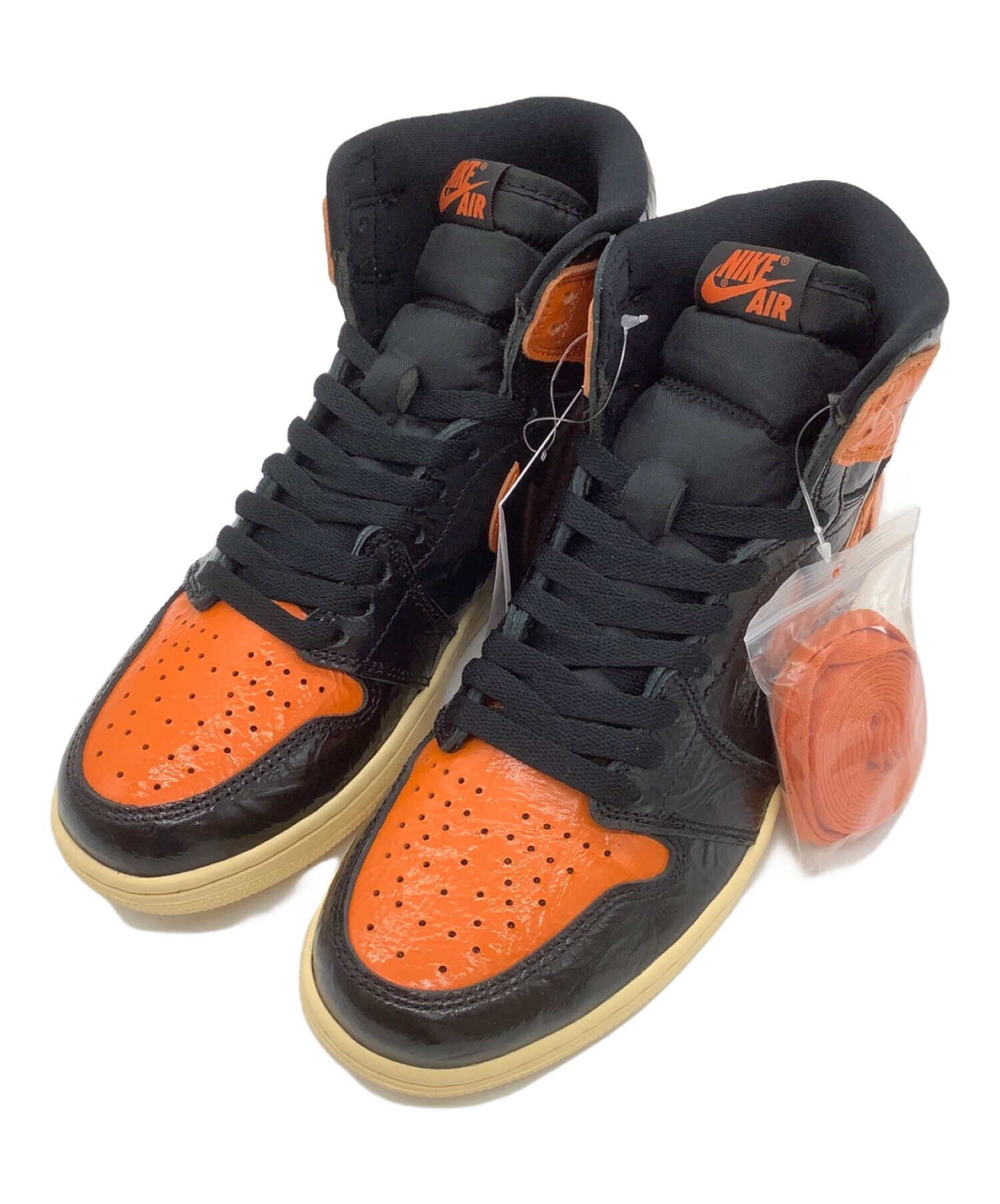 中古・古着通販】NIKE (ナイキ) ミッドカットスニーカー ブラック 