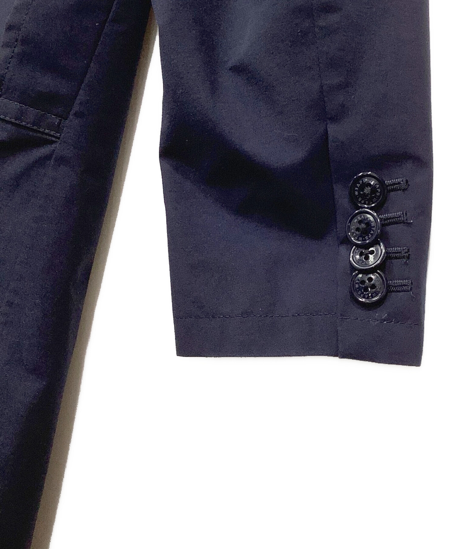 中古・古着通販】WTAPS (ダブルタップス) ステンカラーコート ネイビー