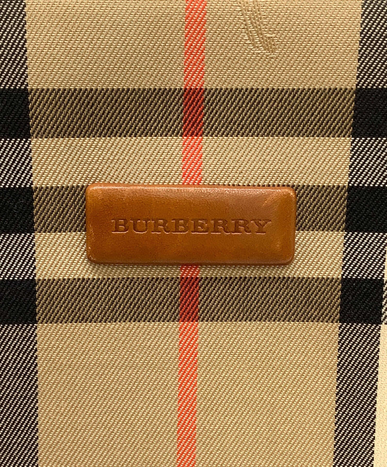 中古・古着通販】BURBERRY (バーバリー) ハンドバッグ ベージュ 