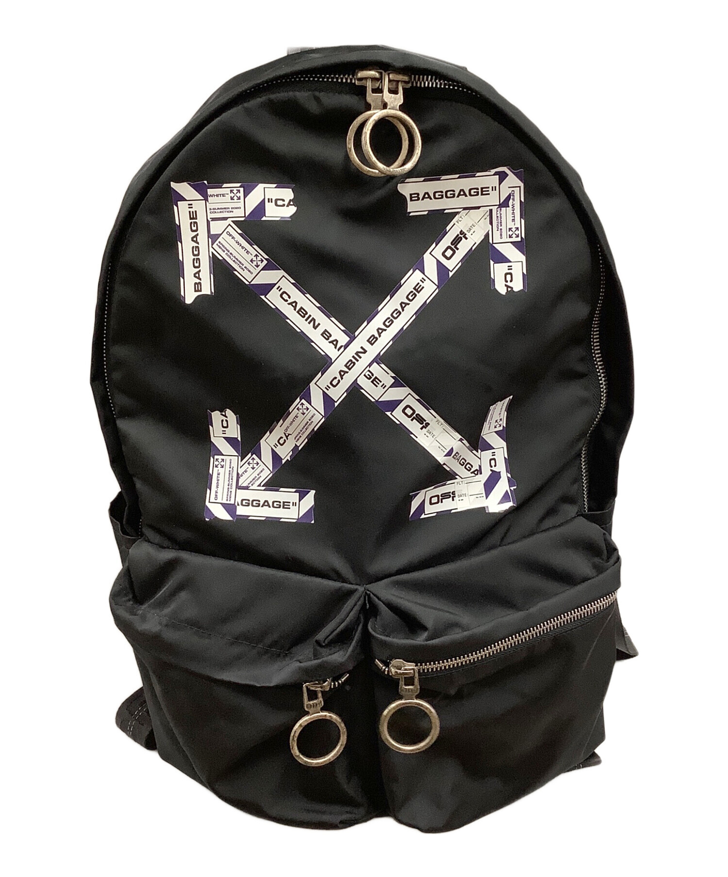 中古・古着通販】OFFWHITE (オフホワイト) エアポートテープバック 