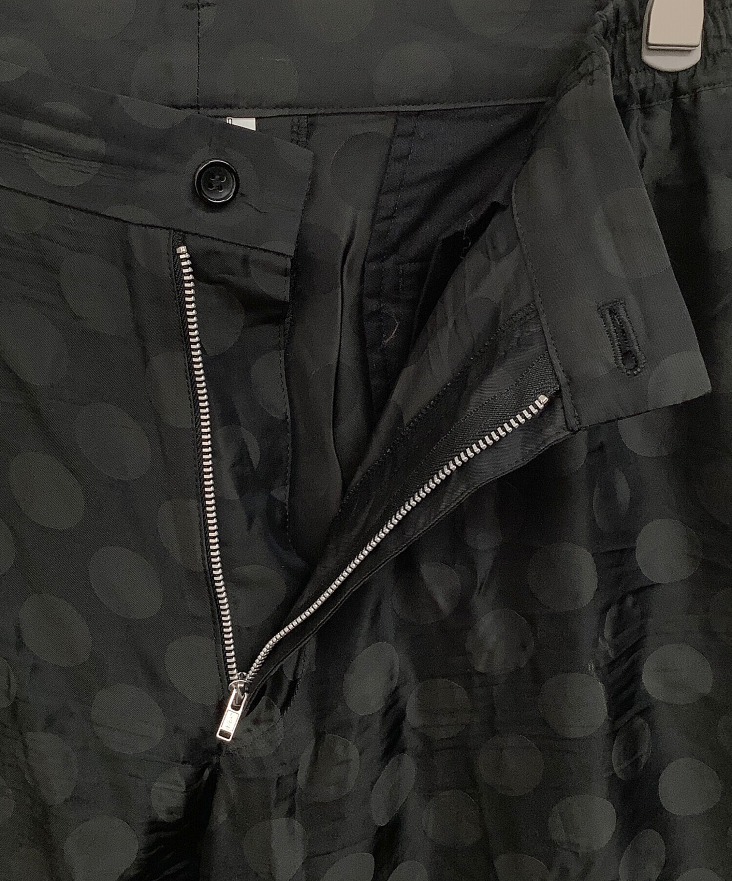 BLACK COMME des GARCONS コムデギャルソン 総柄パンツ 中古・古着通販】BLACK COMME des GARCONS (ブラック コムデギャルソン