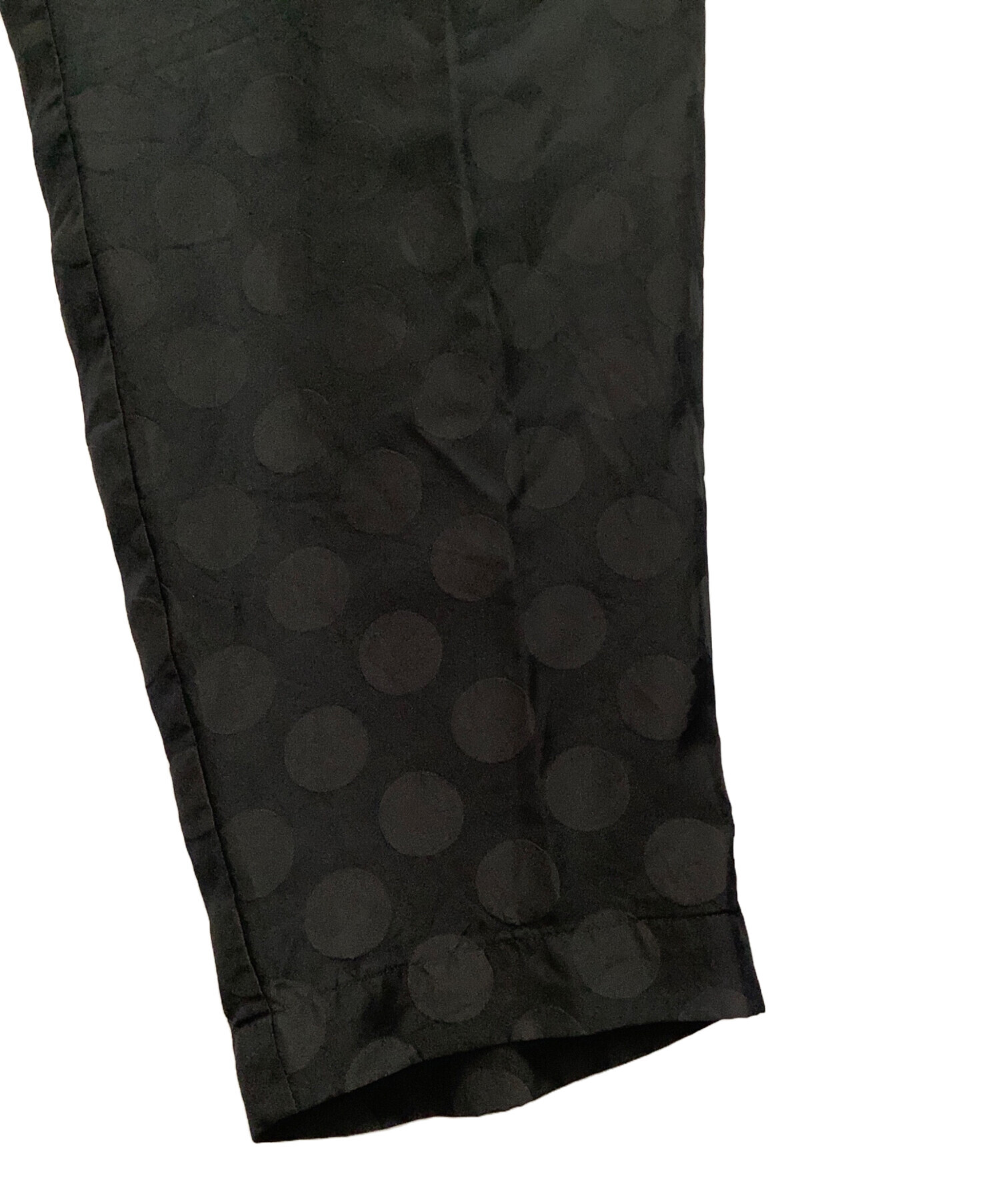 BLACK COMME des GARCONS コムデギャルソン 総柄パンツ 中古・古着通販】BLACK COMME des GARCONS (ブラック コムデギャルソン