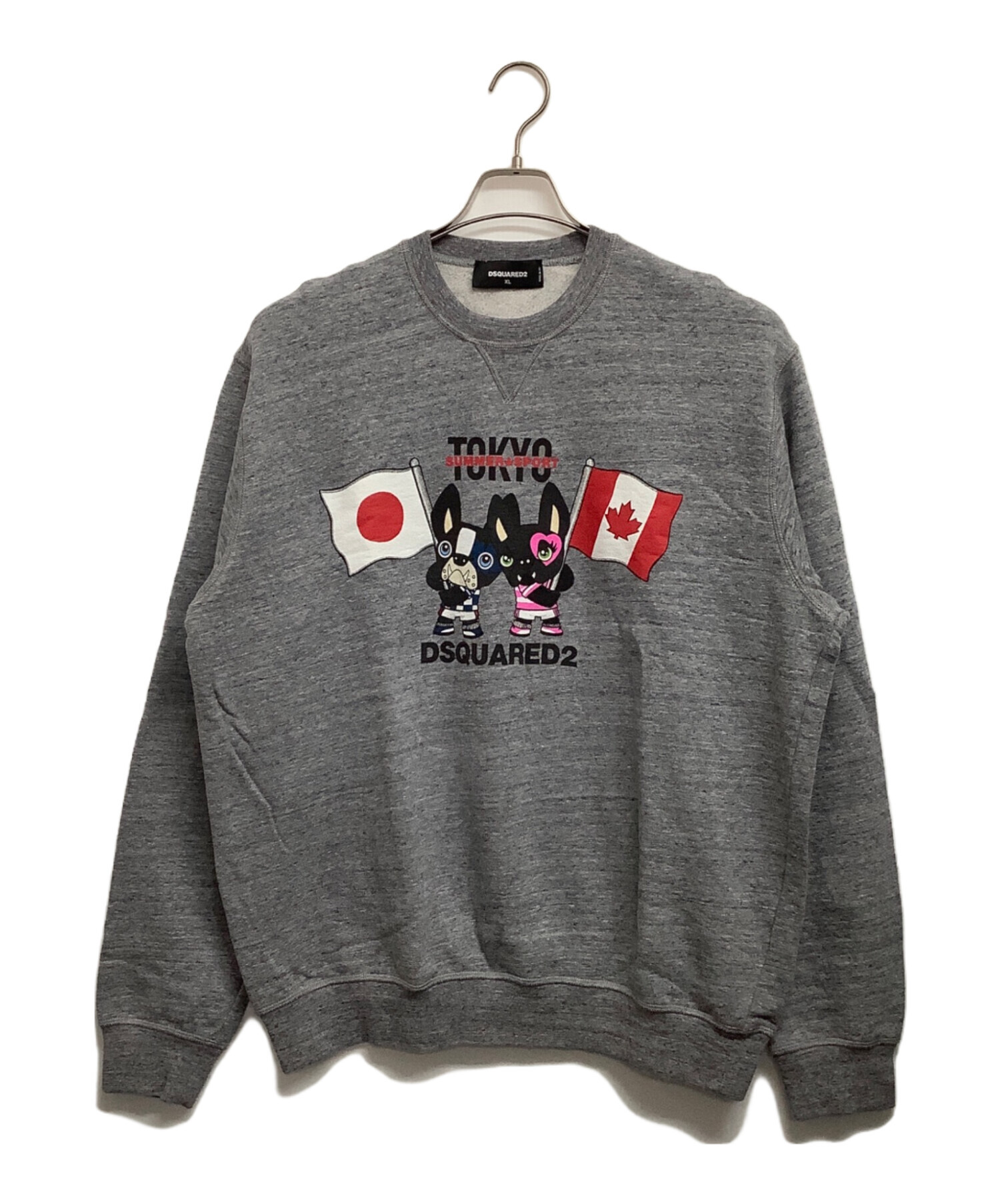 中古・古着通販】DSQUARED2 (ディースクエアード) スウェット グレー 