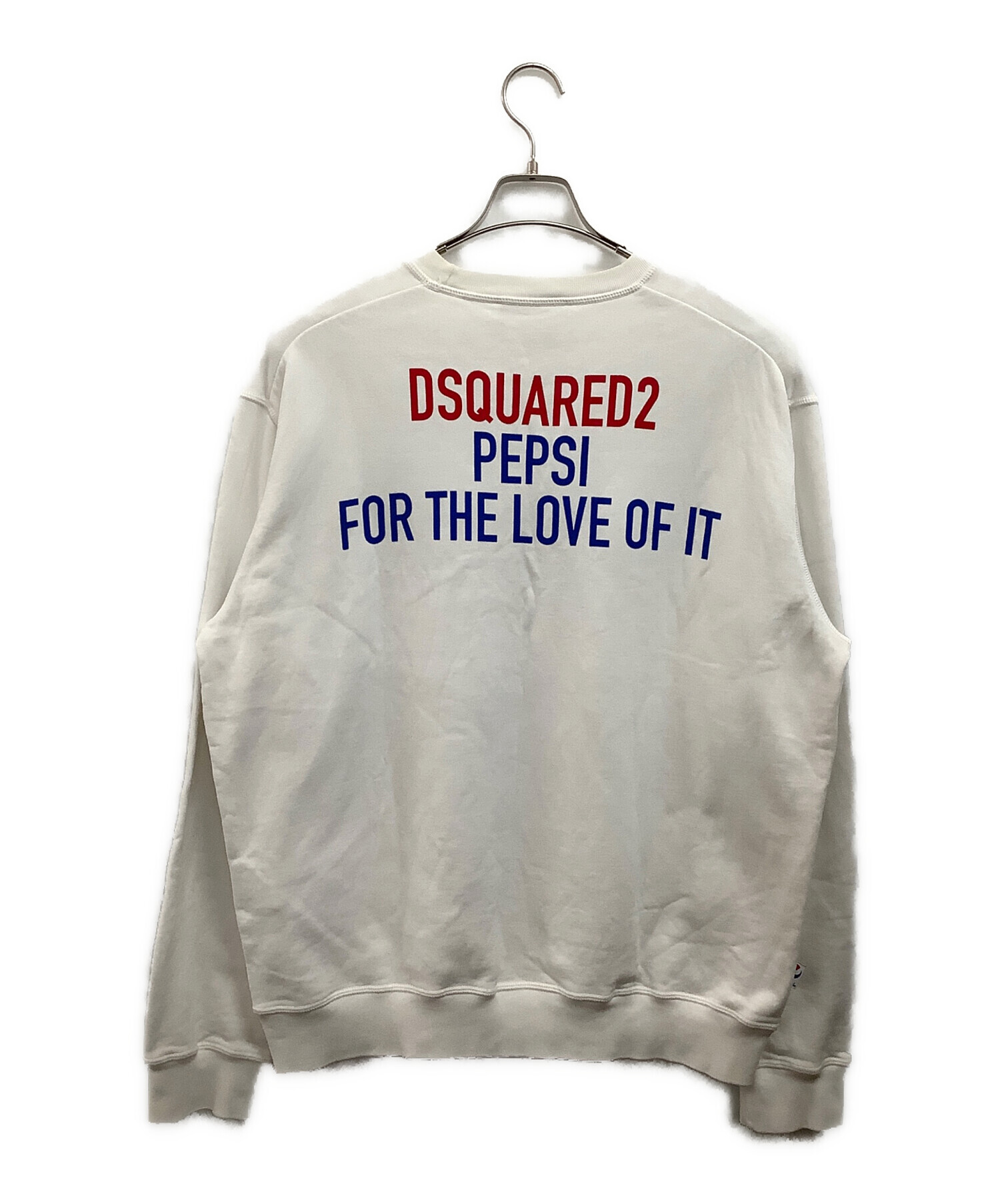 中古・古着通販】DSQUARED2 (ディースクエアード) スウェット ホワイト 