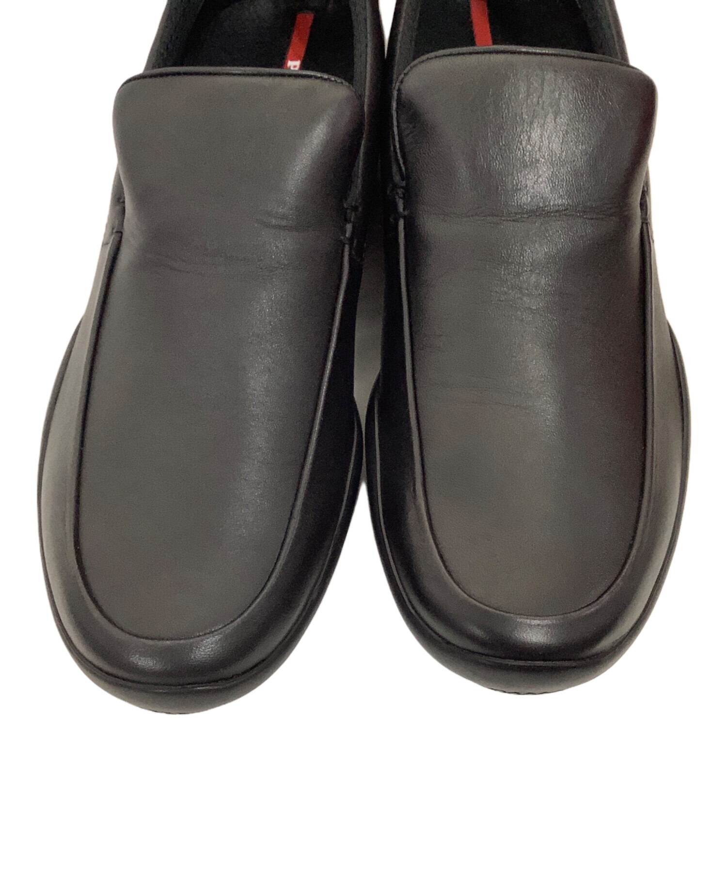 PRADA スポーツ レザーシューズ ブラック プラスポ 楽天市場】プラダ 靴 PRADA 4E2719 3O9U F0002 NERO VITELLO PLUME