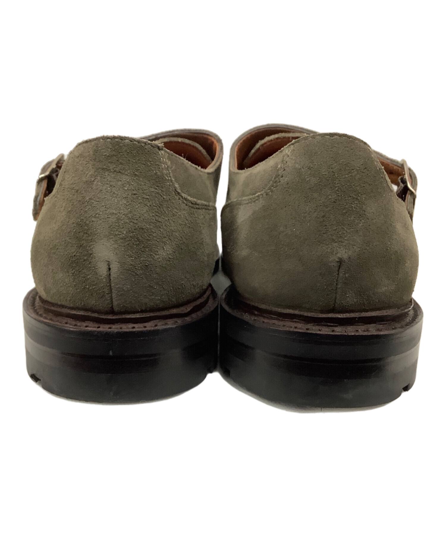 中古・古着通販】SHOEISM (シューイズム) Uチップダブルモンク グレー