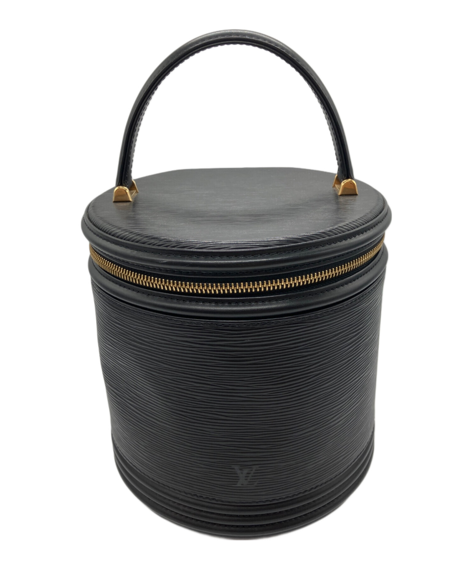 LOUIS VUITTONバニティバッグ ブラック 中古・古着通販】LOUIS VUITTON (ルイ ヴィトン) バニティバッグ