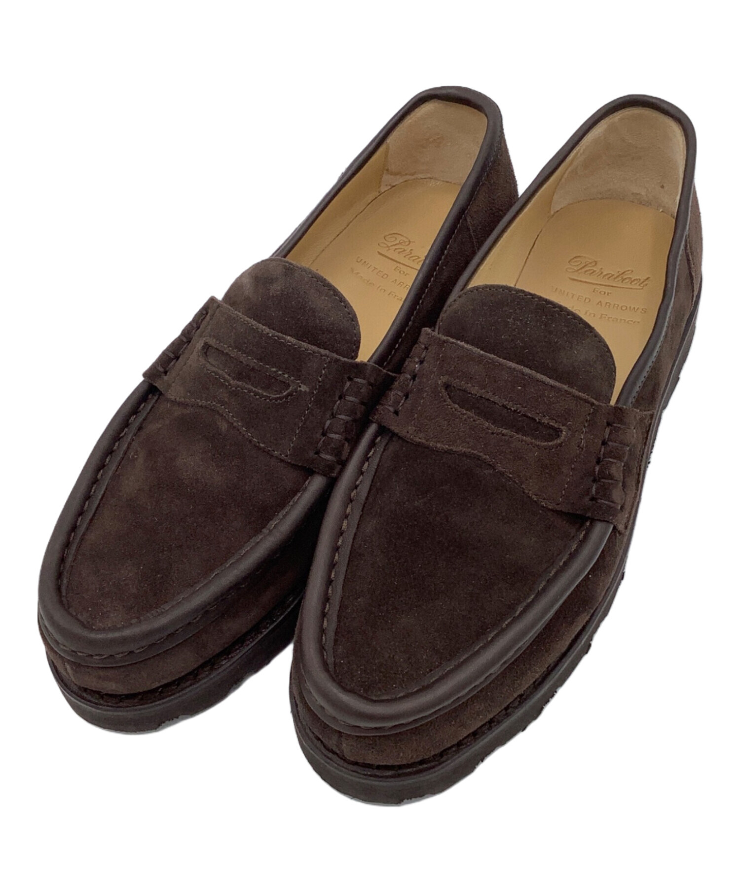 中古・古着通販】PARABOOT (パラブーツ) REIMS2 ローファー ブラウン 