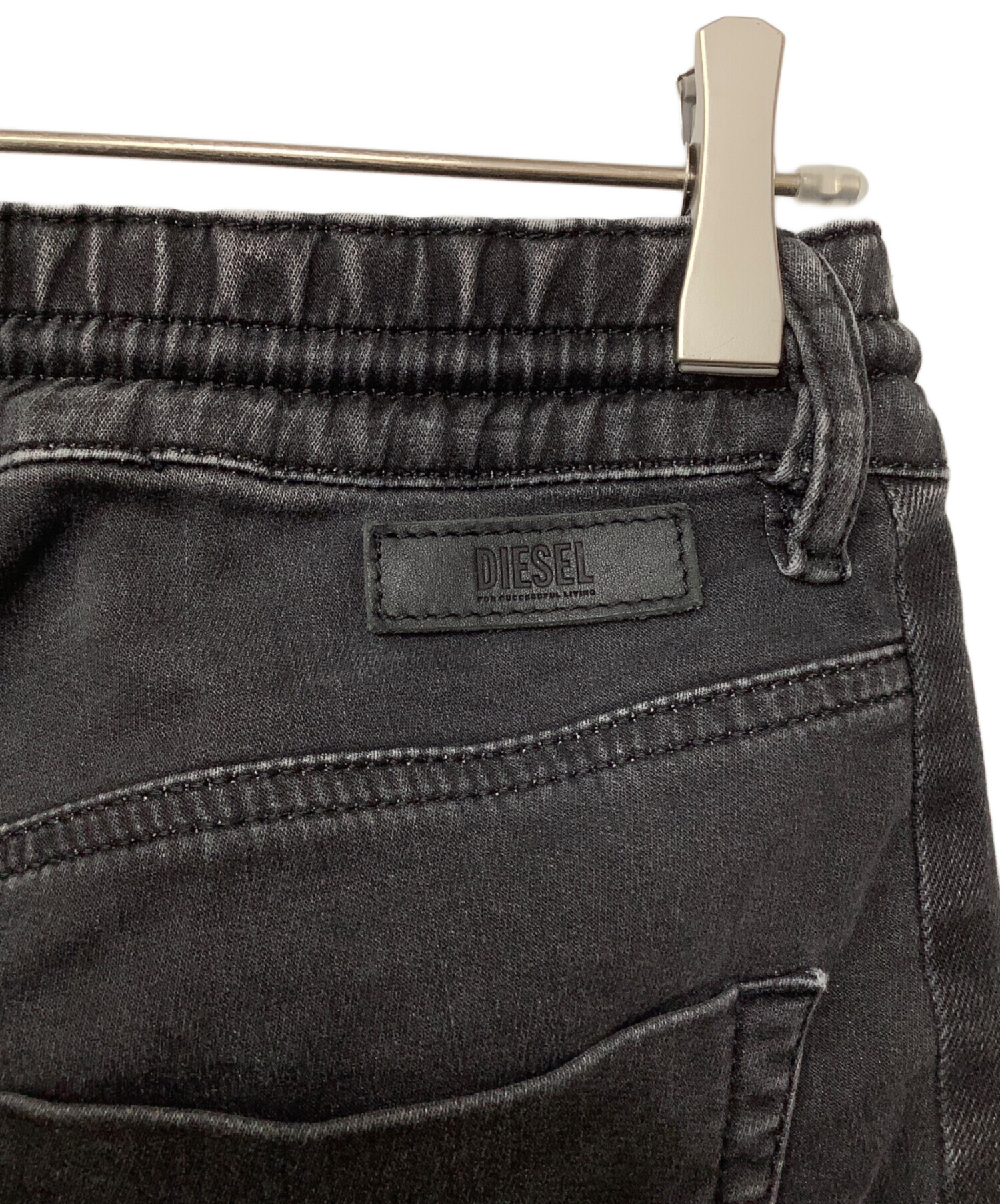 中古・古着通販】DIESEL (ディーゼル) デニムパンツ ブラック サイズ