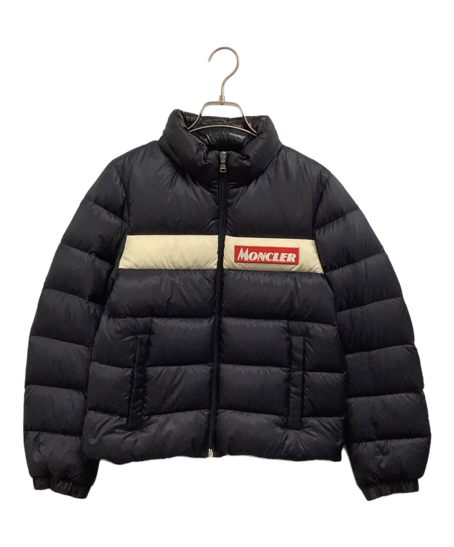 中古・古着通販】MONCLER (モンクレール) ダウンジャケット ネイビー 