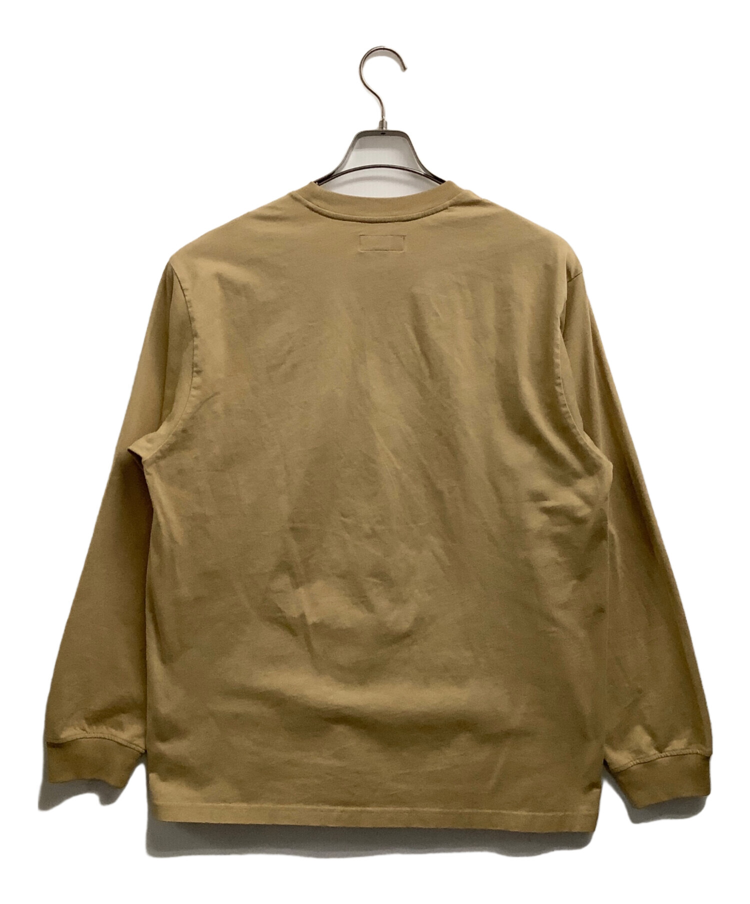 Supreme ベージュ 長袖カットソー S 中古・古着通販】SUPREME (シュプリーム) スモール ボックス ロンT
