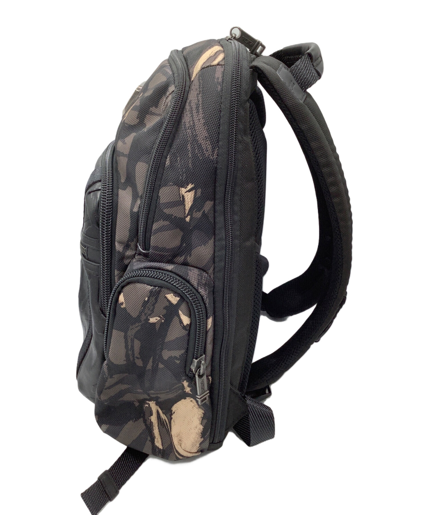 中古・古着通販】TUMI (トゥミ) リュック ブラック×ベージュ