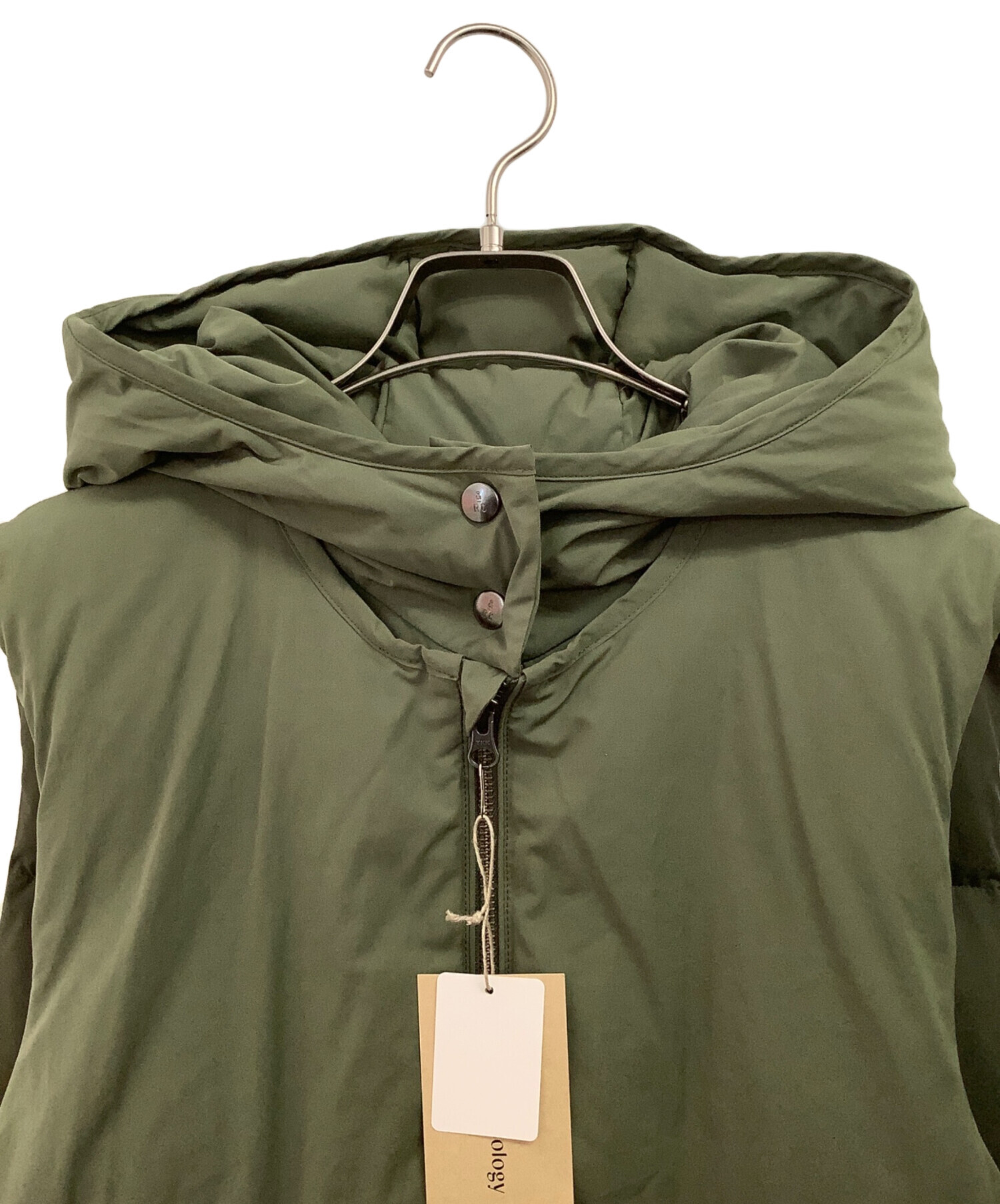 中古・古着通販】Curensology (カレンソロジー) ダウンベスト グリーン