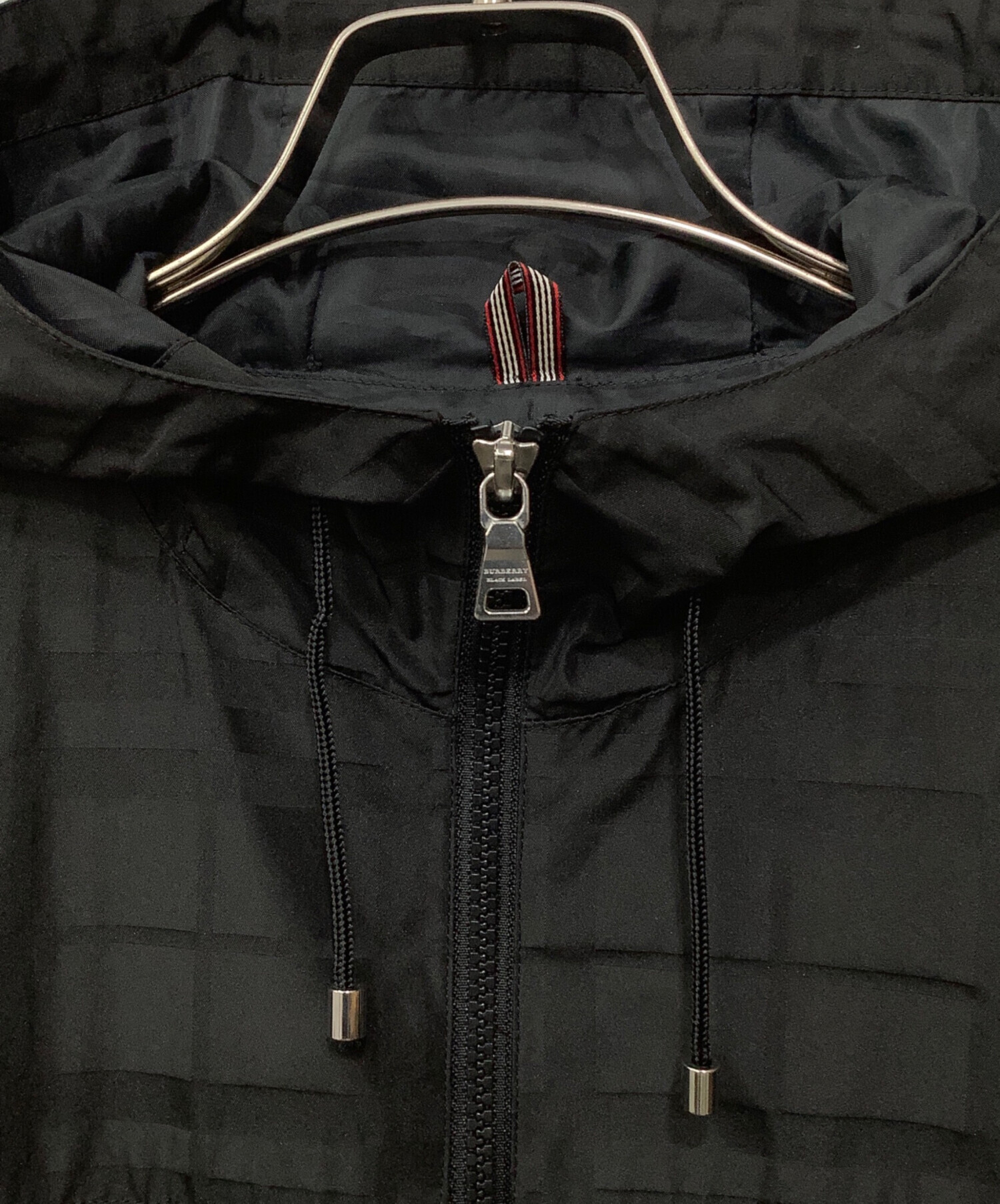 バーバリーブラックレーベル ボアパーカー 黒 3 マウンテンパーカー Y2K 中古・古着通販】BURBERRY BLACK LABEL (バーバリーブラックレーベル