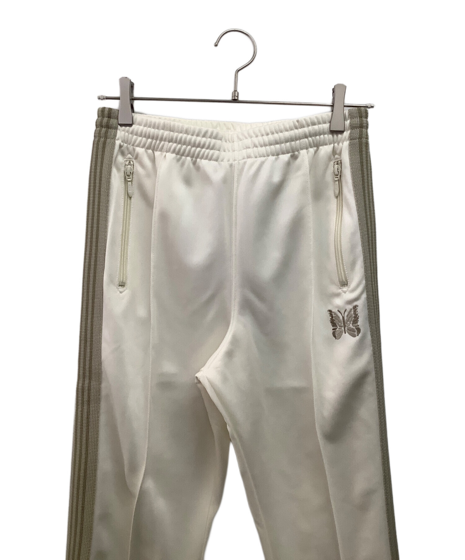 中古・古着通販】Needles (ニードルズ) Narrow Track Pant ホワイト