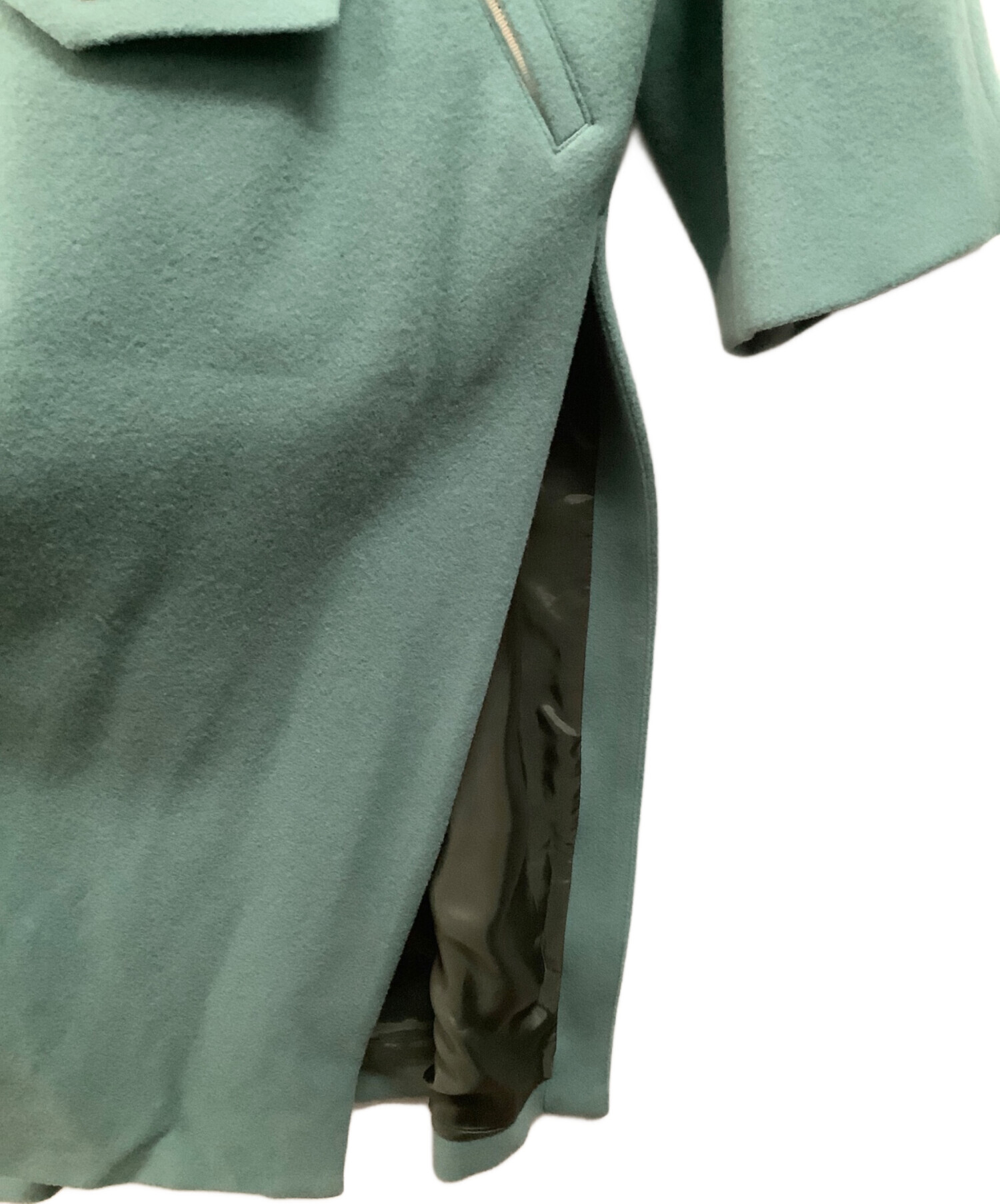 中古・古着通販】CULLNI (クルニ) ラムウールメルトンステンカラー